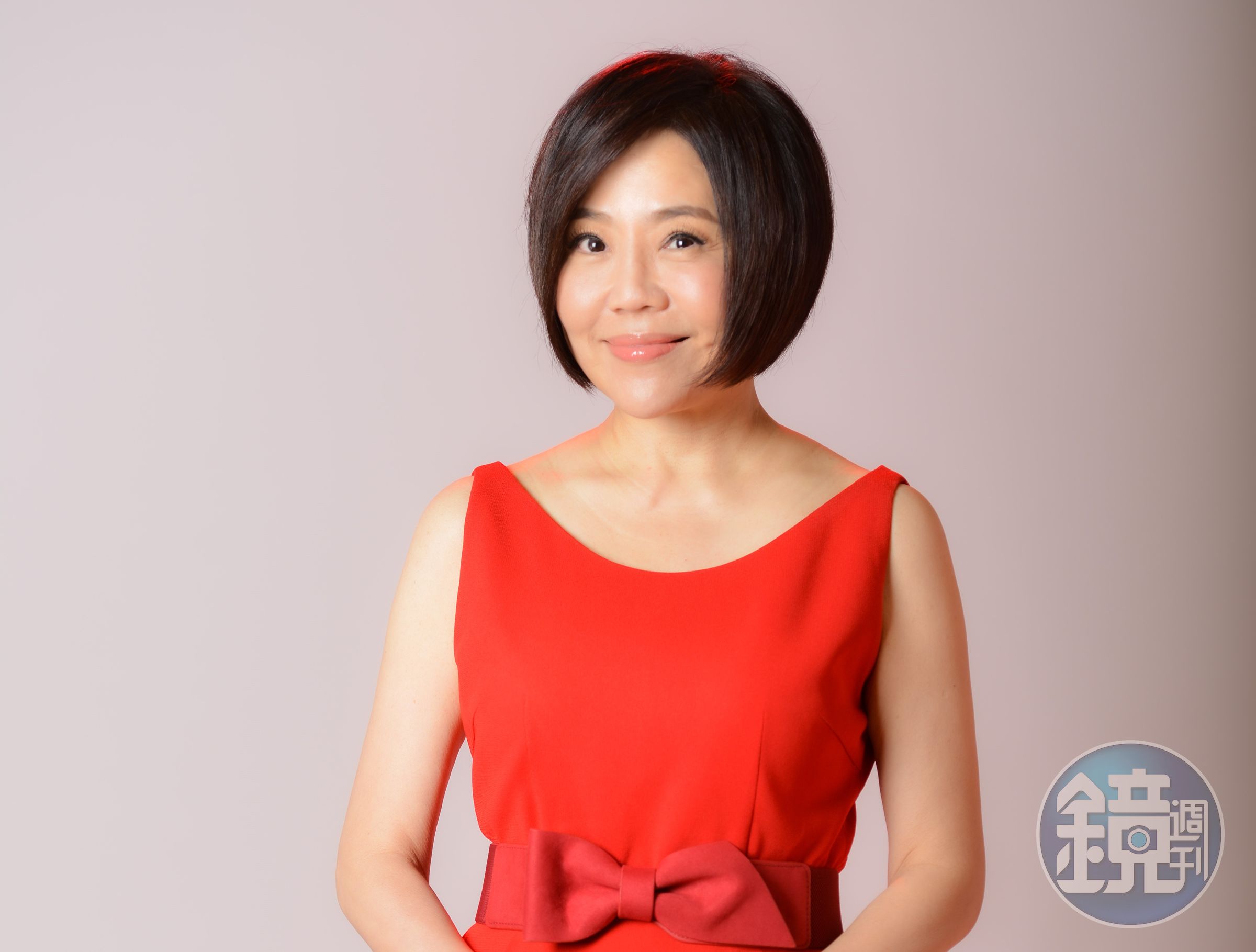 于美人為了投入選戰近日向電視台「請假」。(三立提供)
