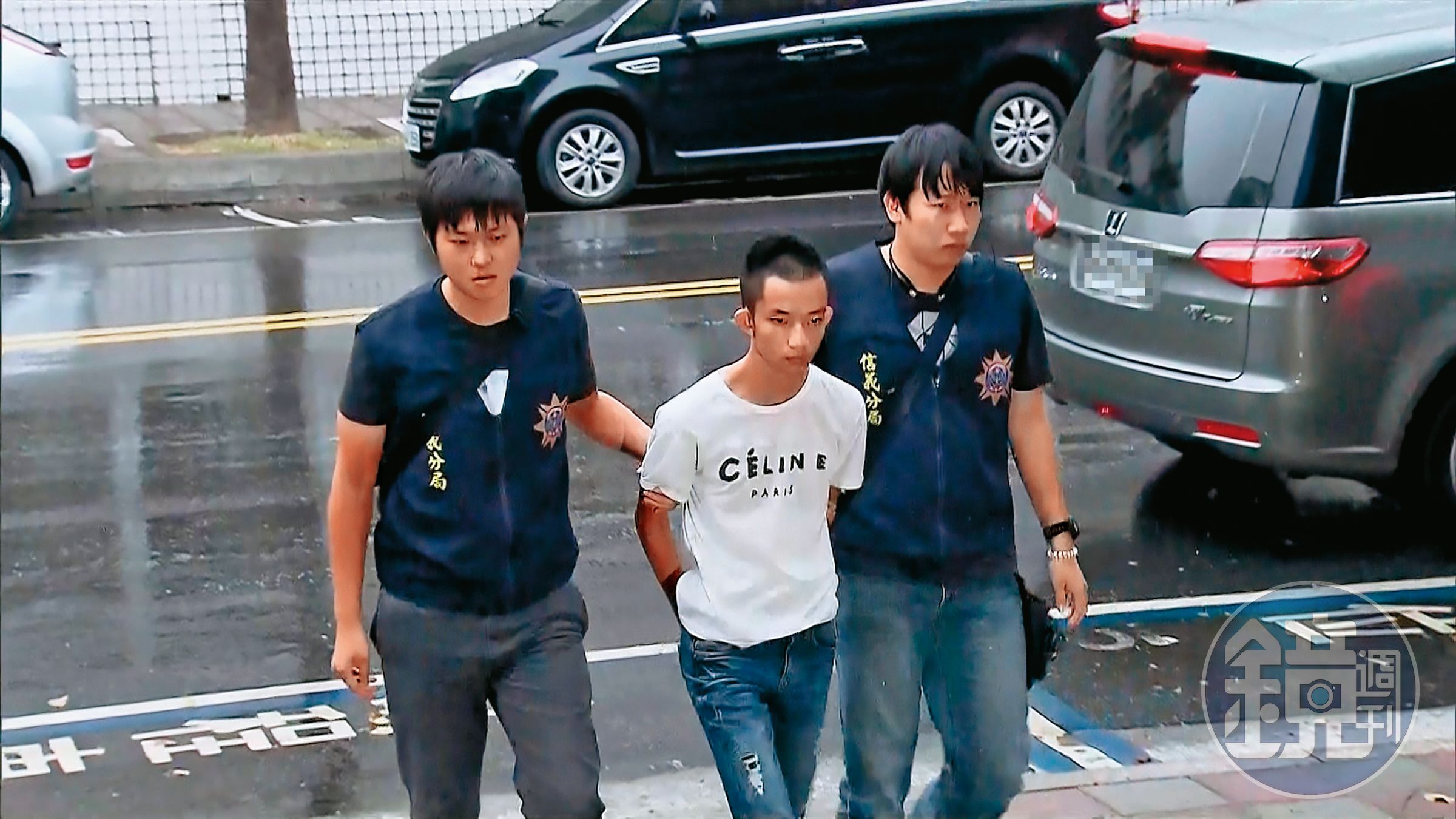 犯下殺警案的易寶宏(左)能到外役監,讓外界譁然。如今證實審查造假,風暴恐再起。(東森新聞提供)