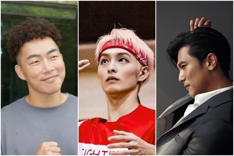 不少藝人前身是運動員，左起為郭泓志、曹佑寧及邱澤。（左起為本刊資料照、翻攝自曹佑寧臉書、本刊資料照）