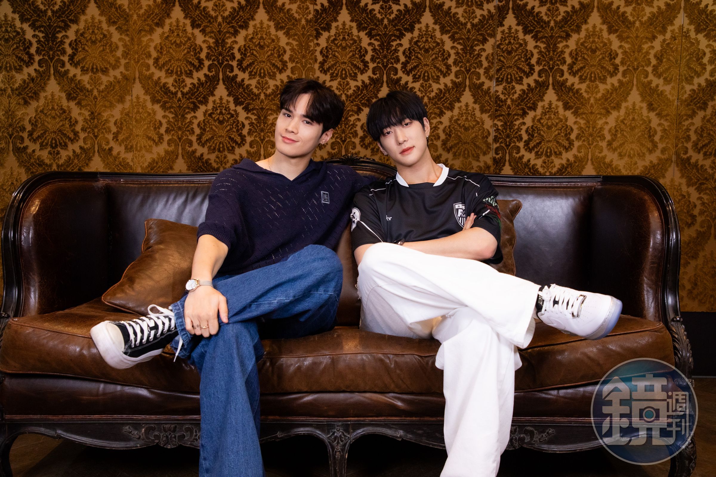 JAY(左)與尹鐘佑因為《Boys Planet》變成好朋友。(ON INN ASIA 提供)