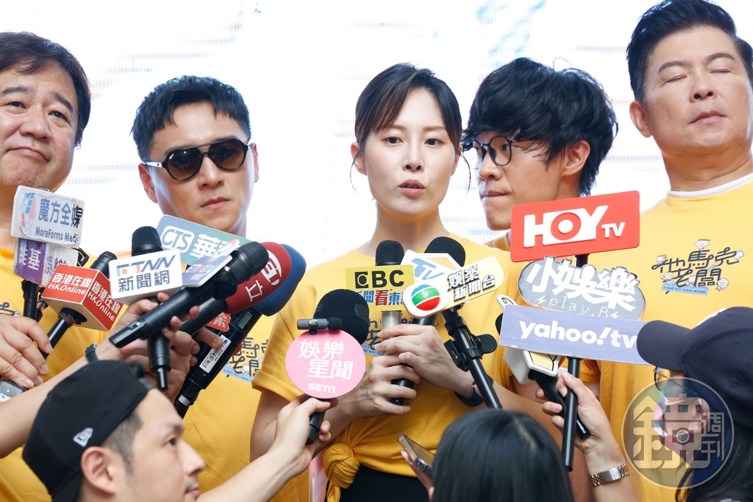 黃健瑋捲入MeToo風波後，老婆蔡亘晏首度正式面對媒體，堅定表示「時間會給大家答案」。