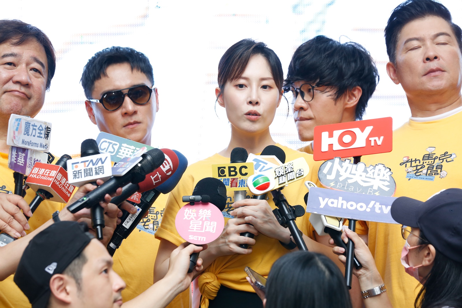 黃健瑋捲入MeToo風波後，老婆蔡亘晏首度正式面對媒體，堅定表示「時間會給大家答案」。