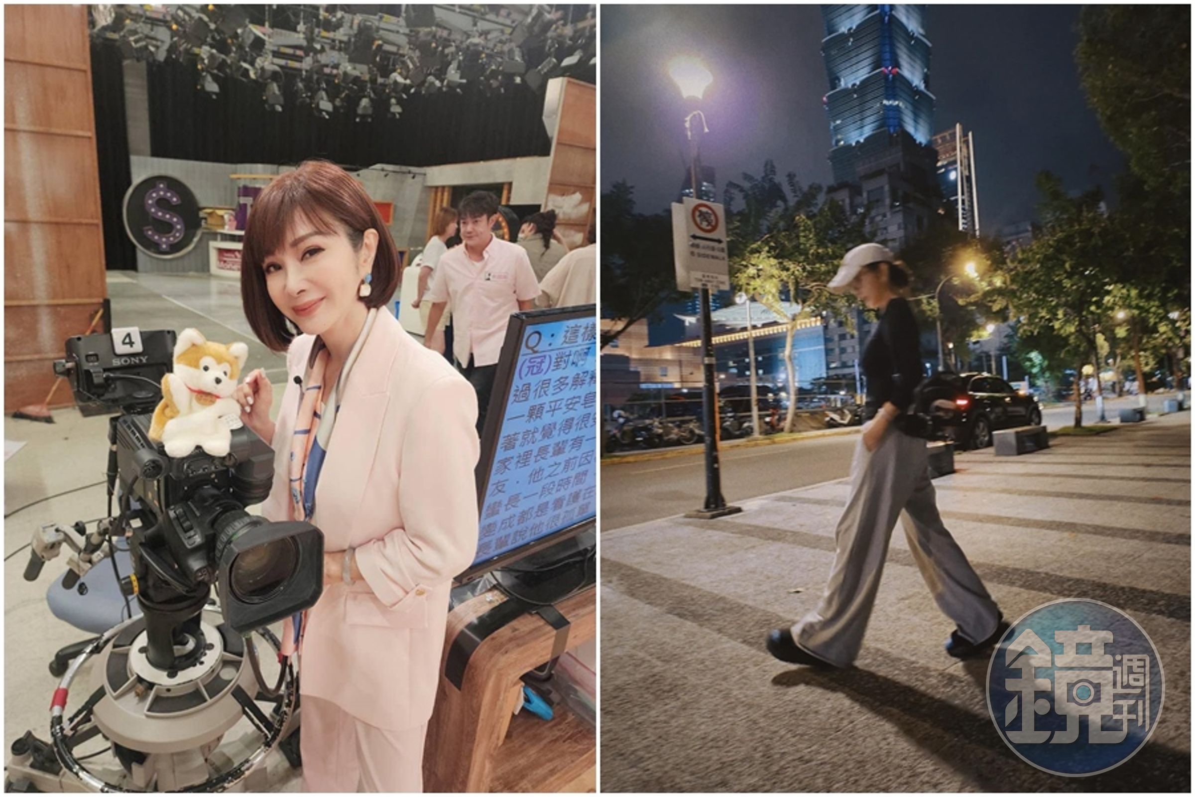 陳美鳳攔到一台計程車，上車後司機行為超詭異，嚇得她趕緊找理由下車逃離。（翻攝自陳美鳳 MeiFen臉書）