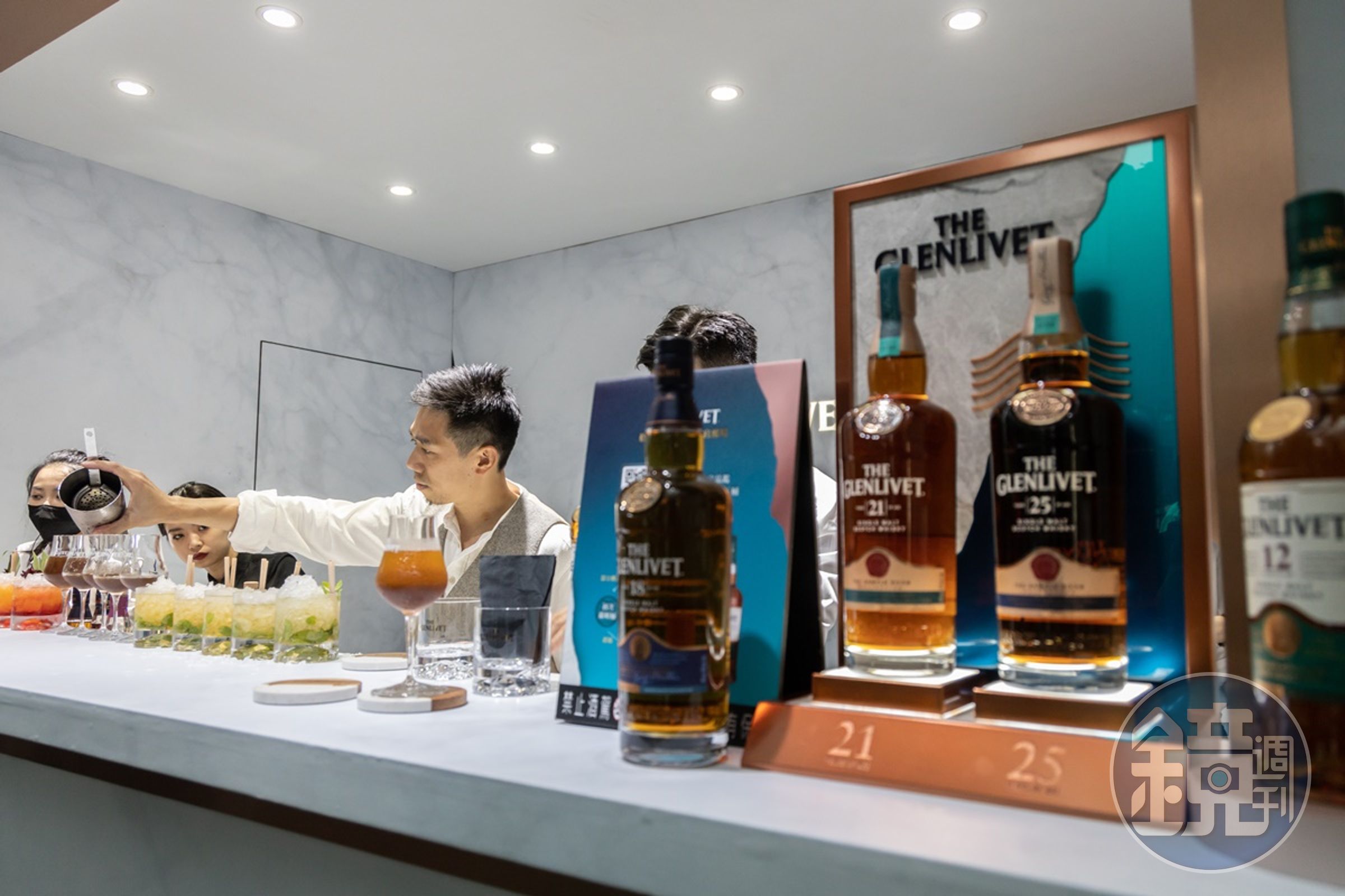 行動酒吧的調飲酒款都由Bar Mood創辦人Nick Wu設計。