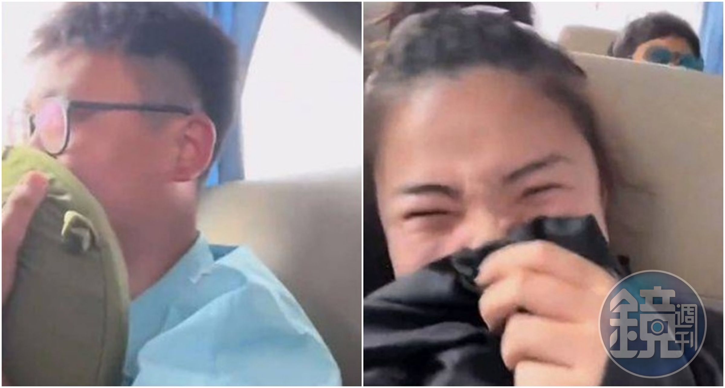 女子發文表示,遊覽車上的同車男不斷放屁,臭到整車人都受不了!(翻攝抖音)