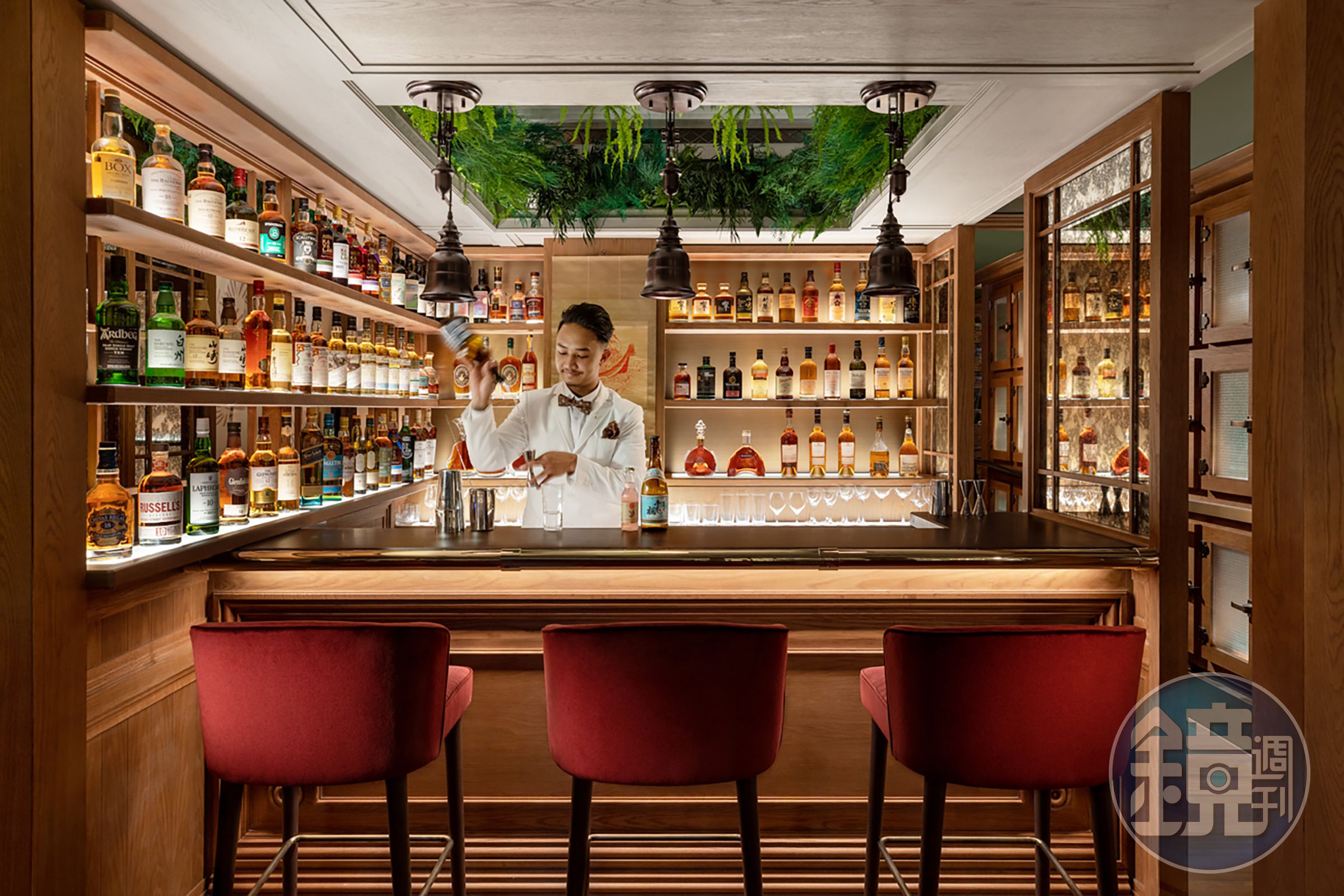 The Aubrey的飲酒空間分為三區,每個場域都有各自供應的日式主題酒類。(The Aubrey提供)