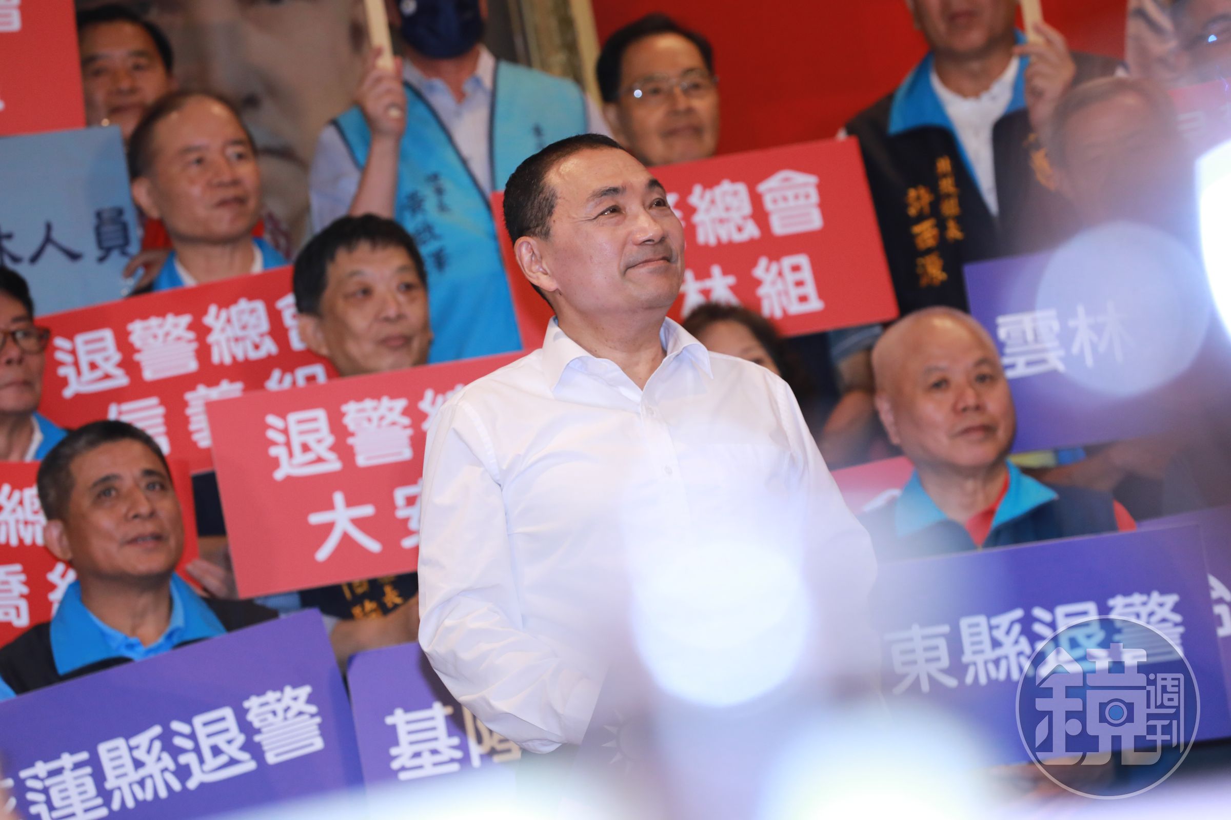 國民黨總統參選人侯友宜日前推出「關公精神重然諾」競選影片,遭外界解讀劍指郭台銘。