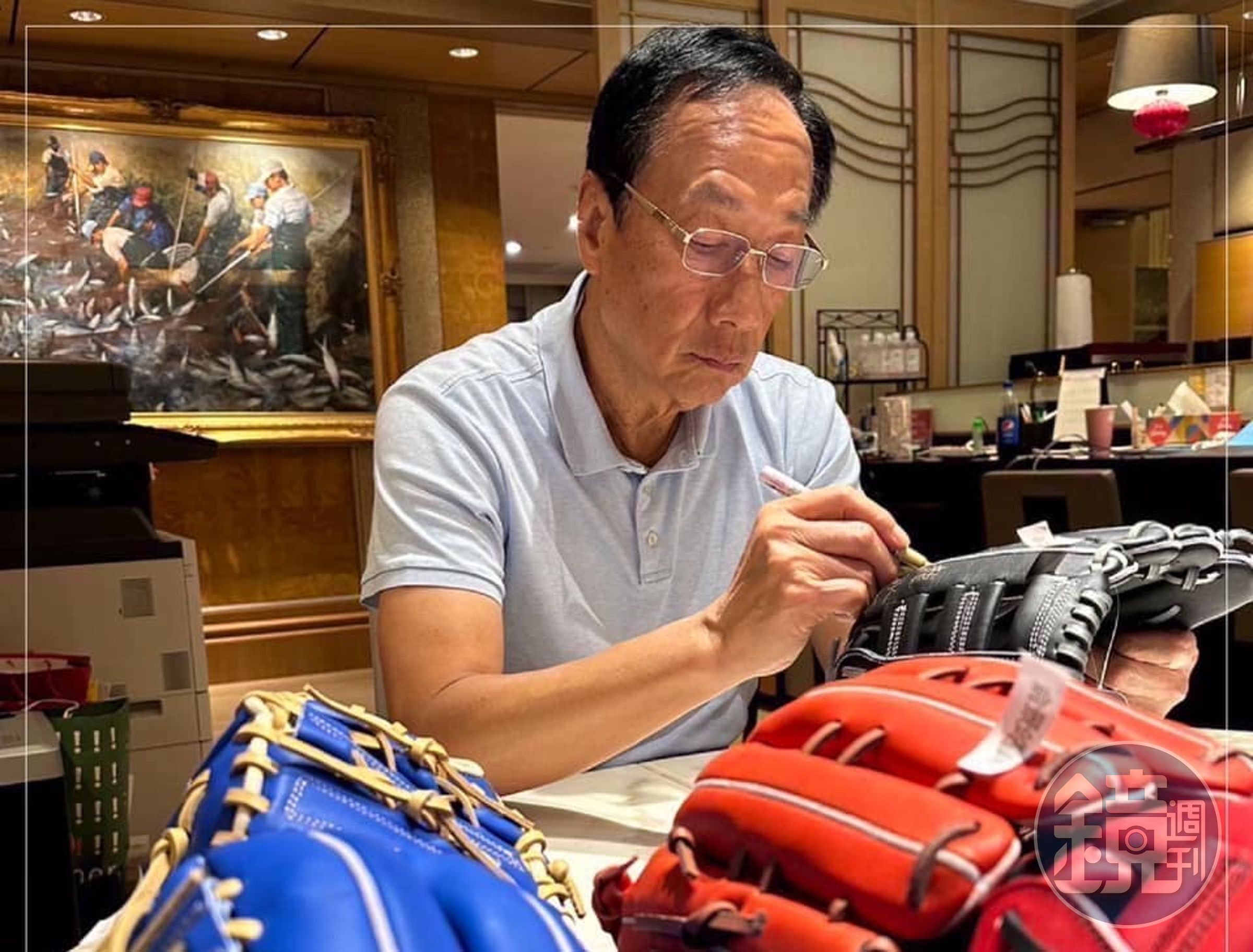 郭台銘關心台灣體育發展。（翻攝郭台銘臉書）