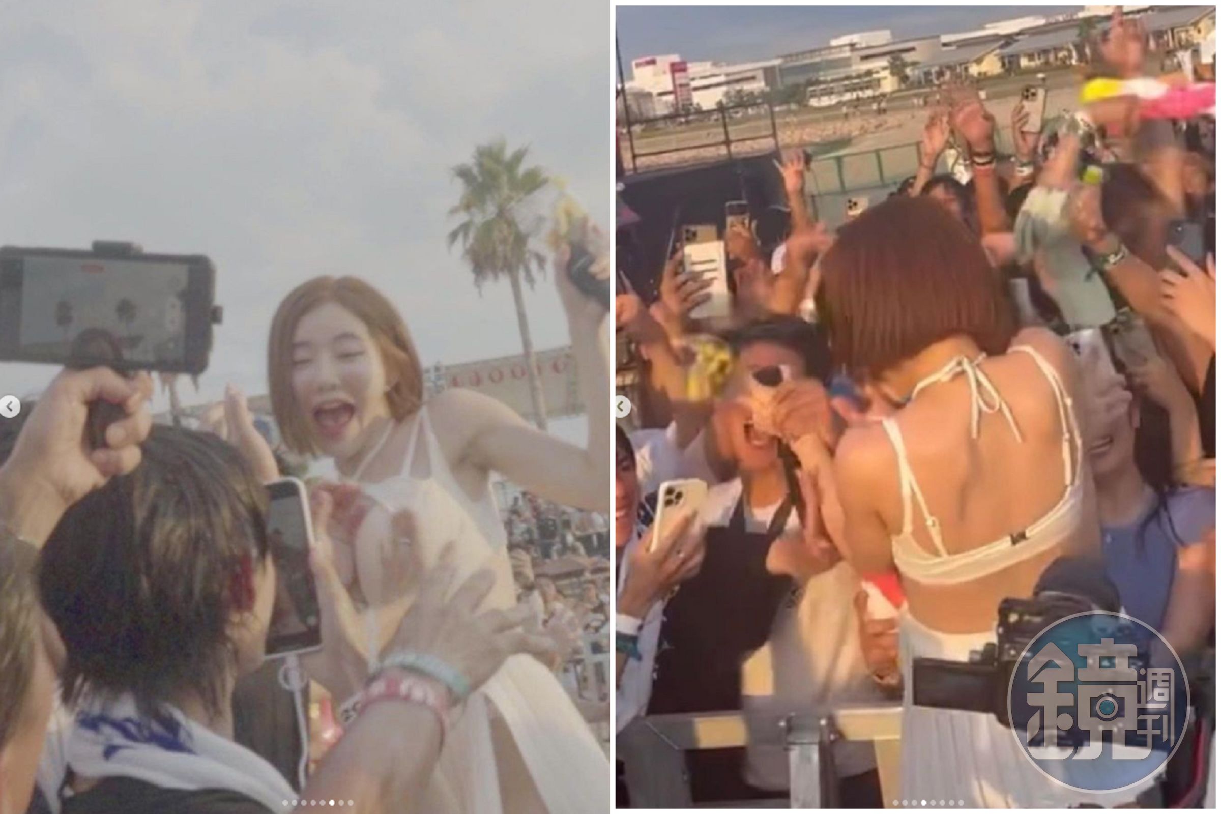 韓性感女神DJ SODA參加日本音樂祭,慘遭癡漢集體襲胸!(翻自IG)