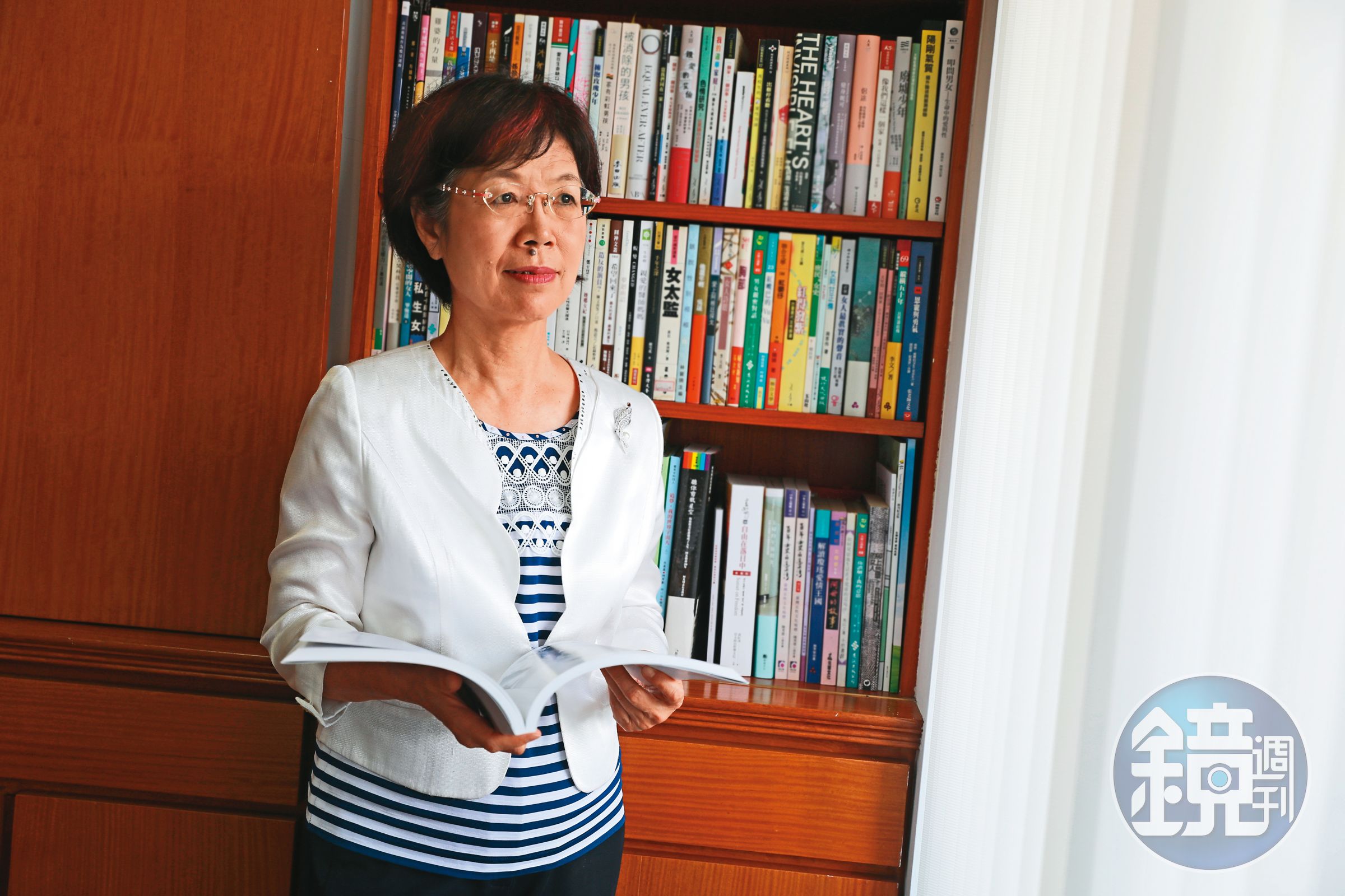 律師柯萱如與尤美女(圖)均表示,遭權勢性侵後轉而交往,這類案件並不少,背後往往是無奈下的複雜考量。