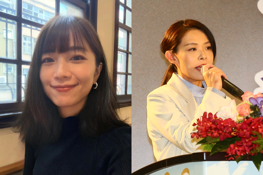 高虹安（右）詐領助理費遭起訴，受到柯文哲力挺，讓前台北市議員林穎孟（左）發聲批雙標。（本刊資料照）