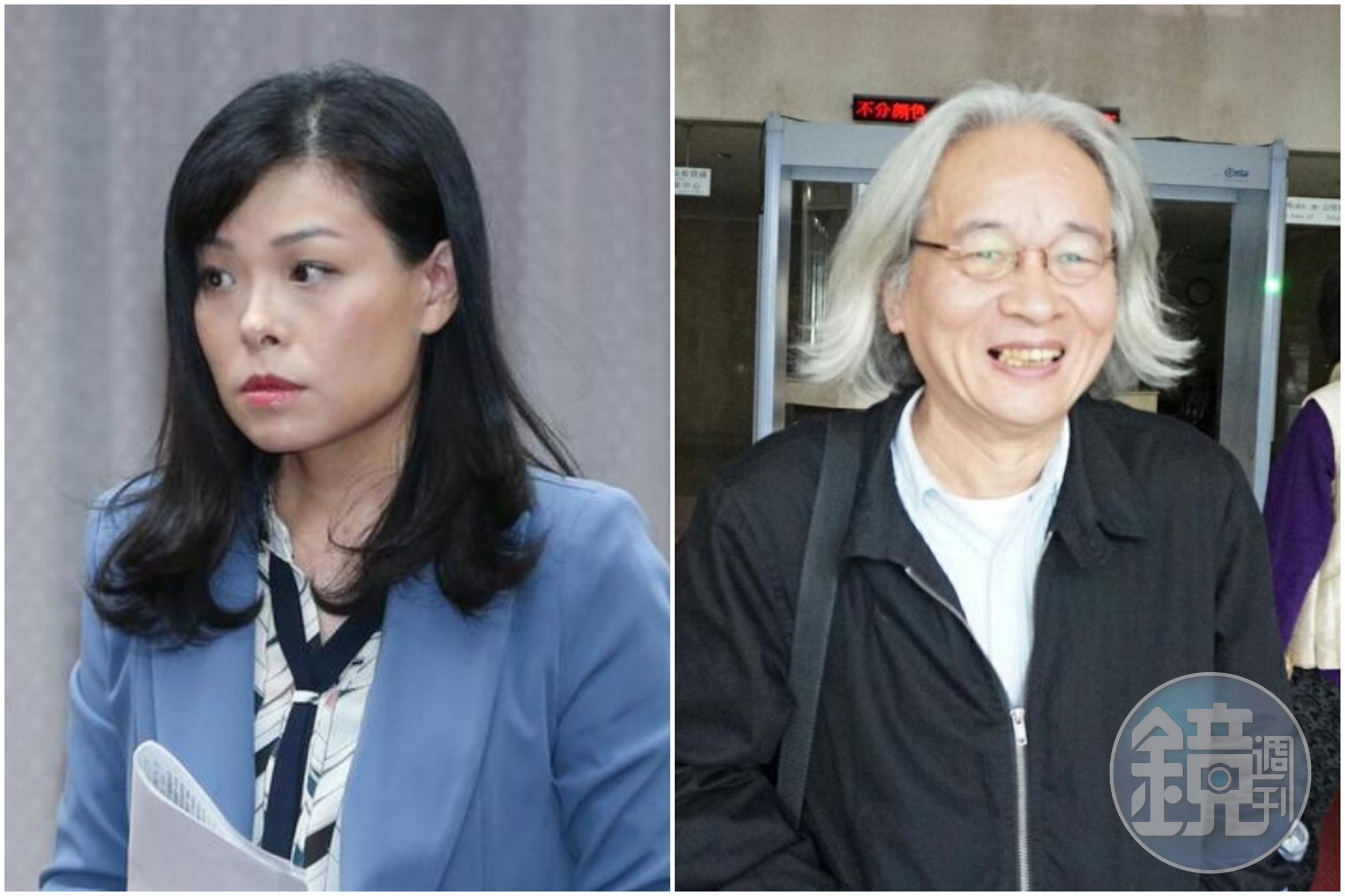 新竹市長高虹安（圖左）先前任立委期間涉嫌詐領助理費，14日遭到台北地檢署起訴，對此媒體人馮光遠（圖右）在臉書發文大喊「恭喜台灣」。（本刊資料照）