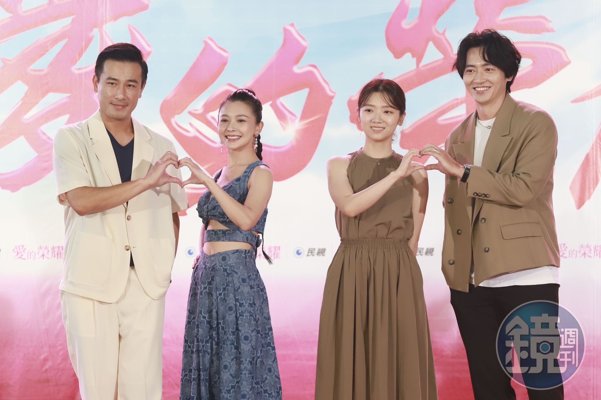 馬俊麟(右)將在新戲有不同的演出。 (民視提供)