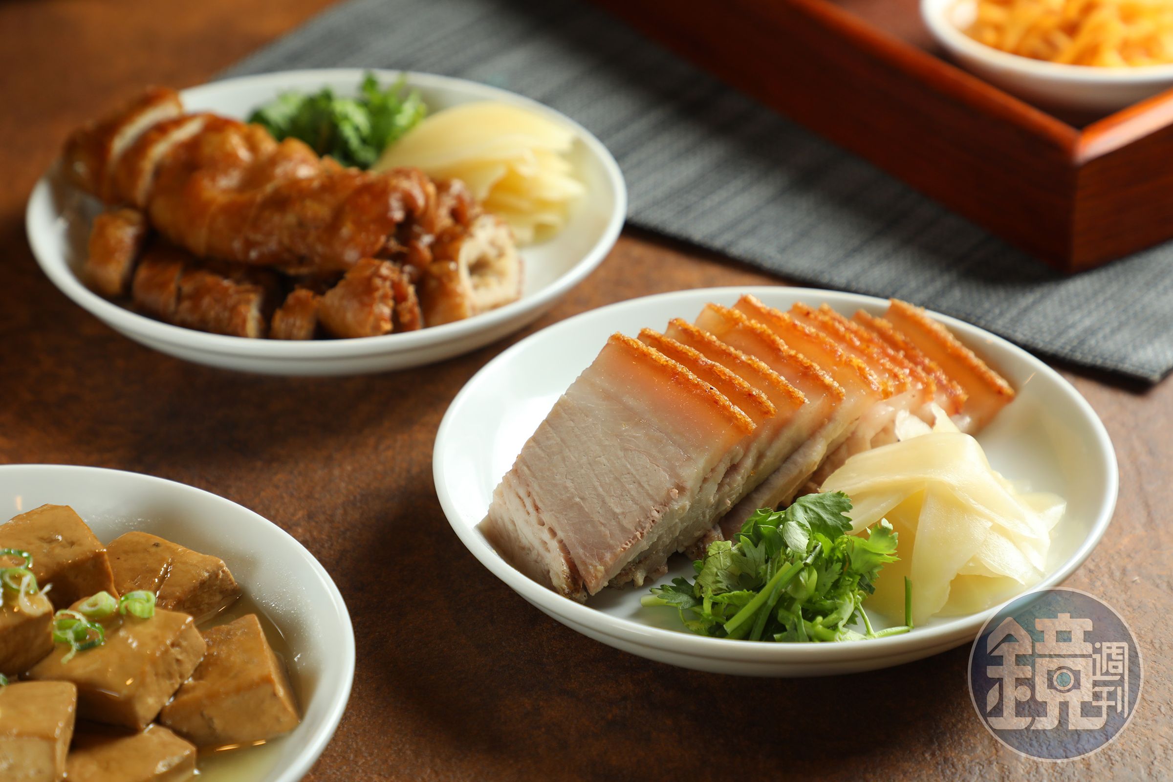 以廣西做法料理的「脆脆皮」，外酥內嫩。（120元／份）
