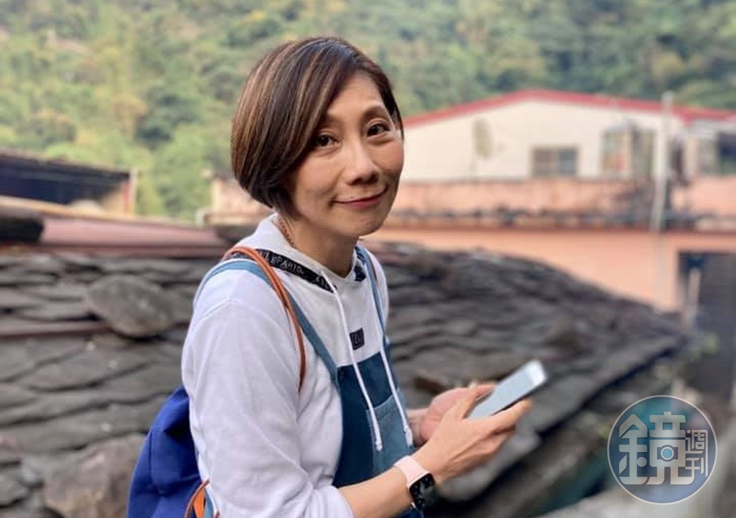 郎祖筠受訪表示，對黃嘉千狀況全部都知情，但不會說。（翻攝自郎祖筠臉書）