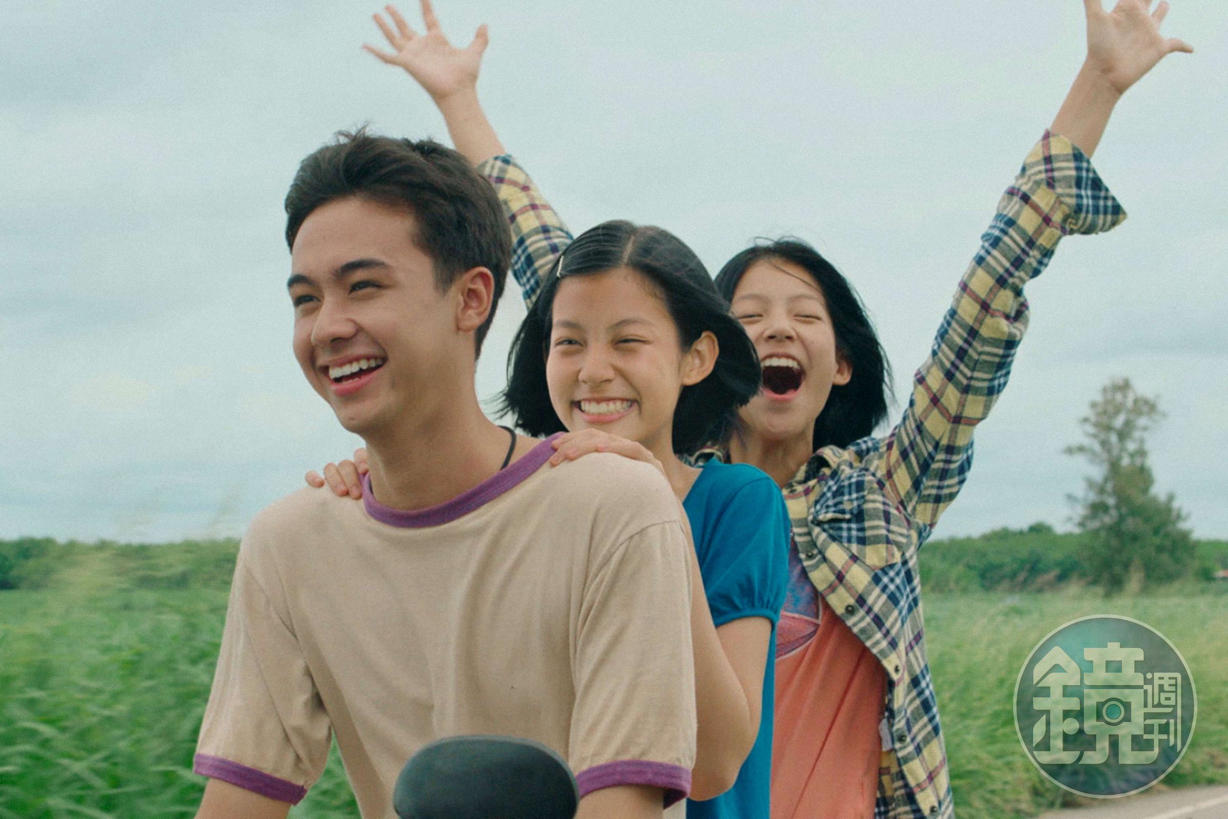 泰國電影《初戀你我他》是雙胞胎姊妹導演的首部電影長片,更讓女星泰蒂婭吉拉龐恩斯一人分飾雙胞胎姊妹。(高雄電影節提供)