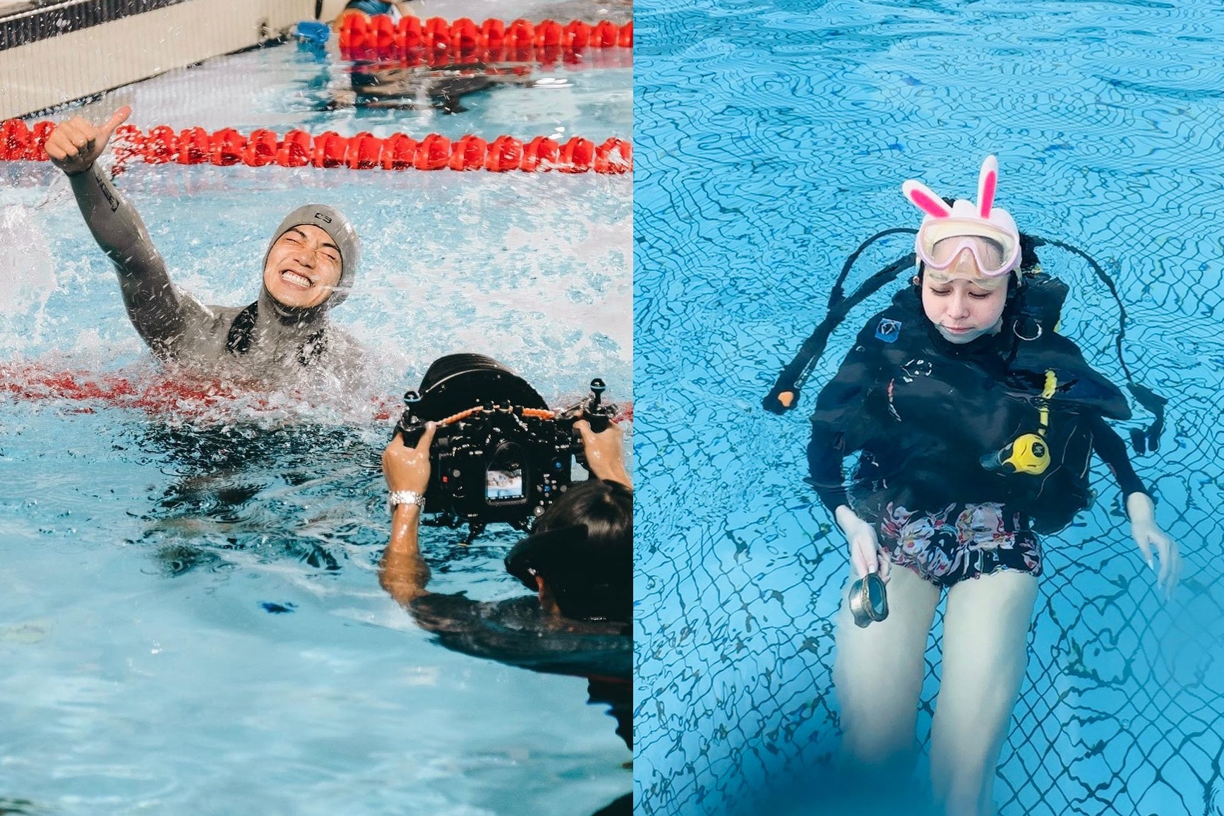 分別與吳映潔(鬼鬼)、毛弟分手,禾浩辰再搭上吳品潔。(翻攝IG)