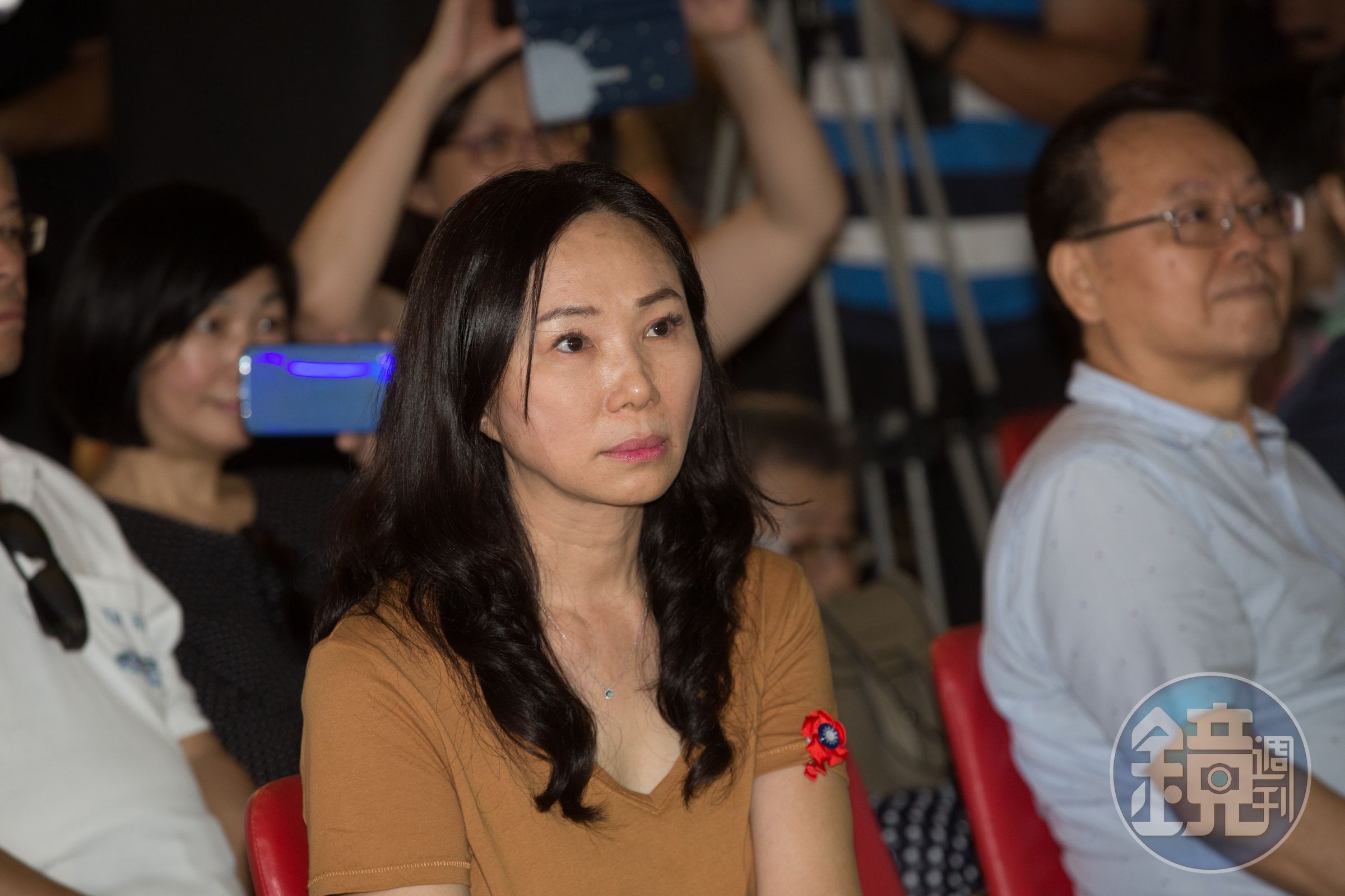 對於自己被鎖定擔任郭台銘副手的消息,李佳芬今天做出回應。(本刊資料照)