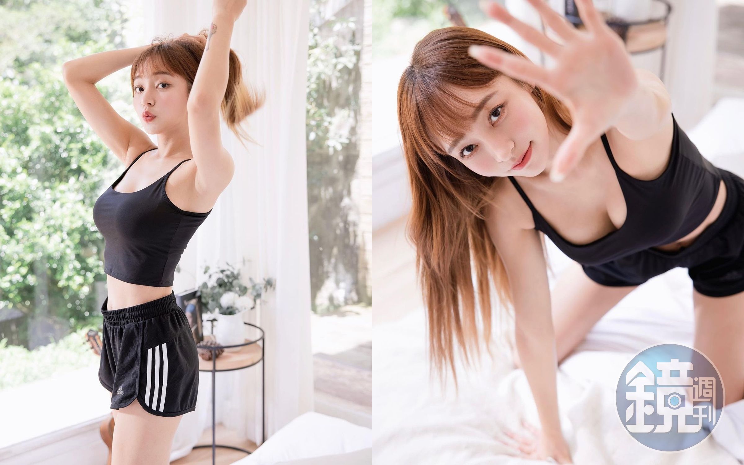 人氣依舊頗旺，林襄新的辣照被疑有馬傑森的「男友視角」。（翻攝IG）