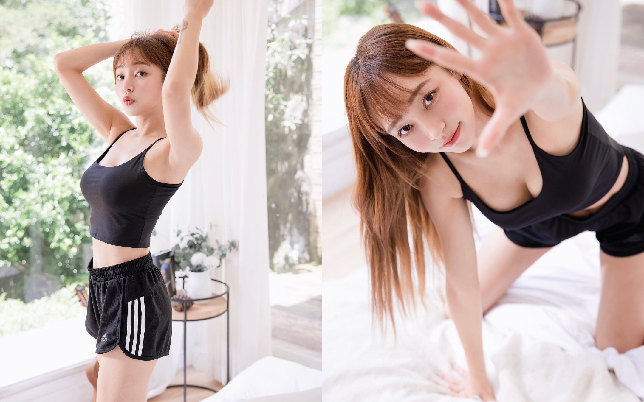 人氣依舊頗旺，林襄新的辣照被疑有馬傑森的「男友視角」。（翻攝IG）