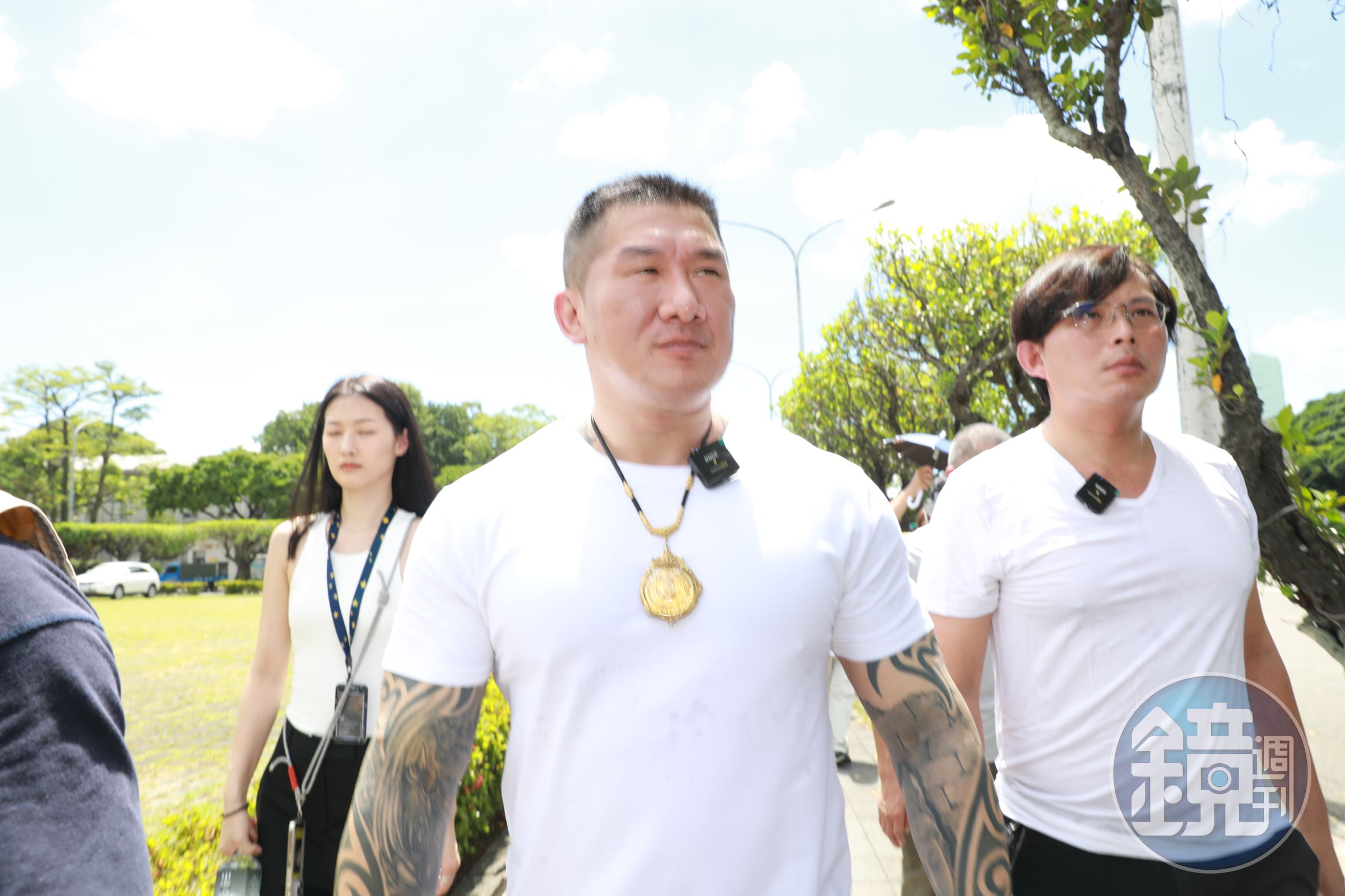 館長昨日在直播中指控自己之前遭槍擊「就是民進黨開的槍」，民進黨今聲明提告。（本刊資料照）