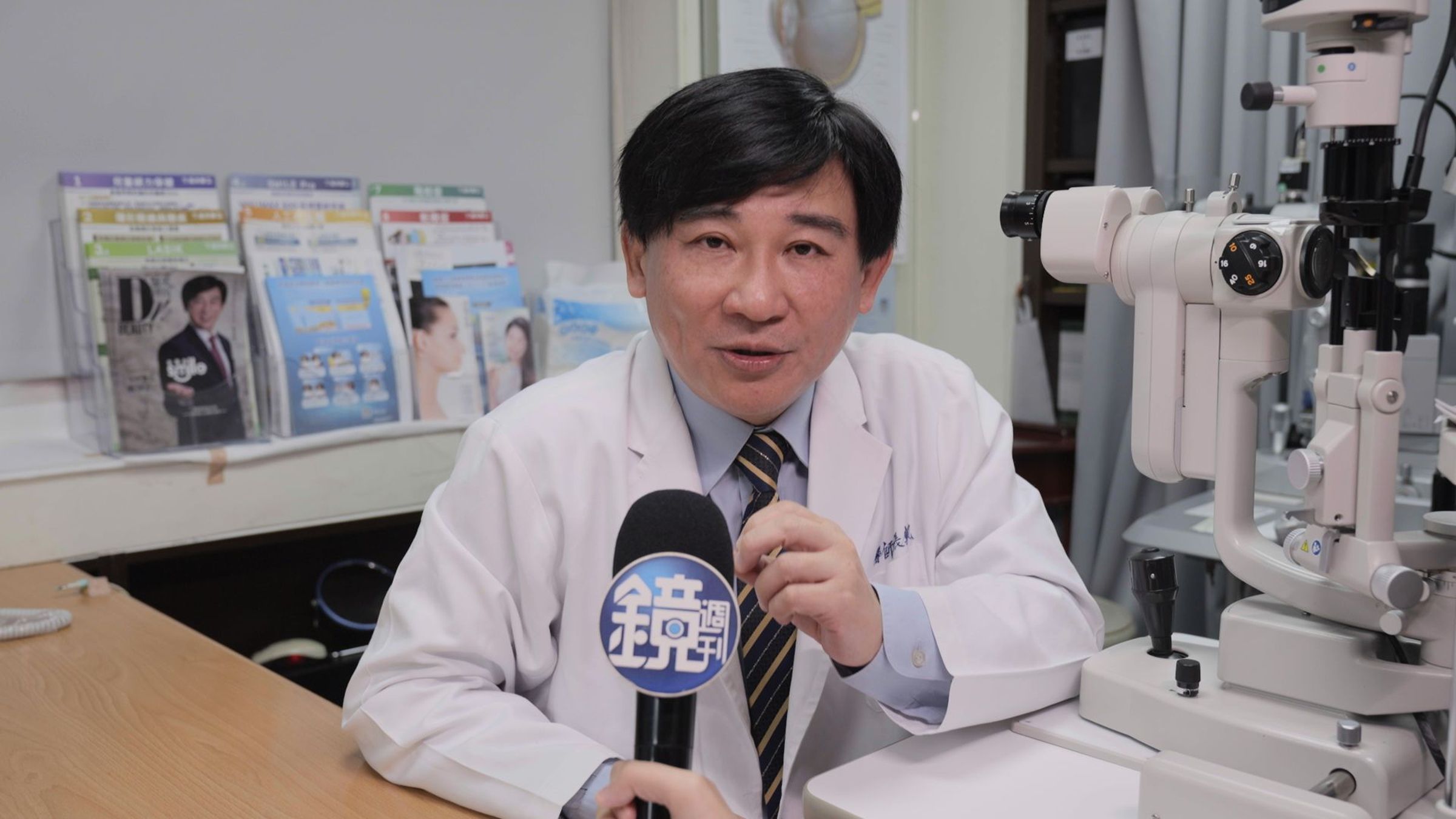 諾貝爾眼科張朝凱總院長指出，SMILE Pro有乾澀感減少、恢復快的優勢。