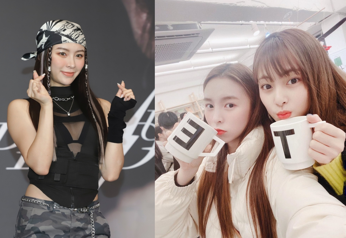 Elkie莊錠欣因為刪掉與子瑜的合照被懷疑閨密感情生變，她今大方解釋一直都有聯絡。（右為網路圖片）