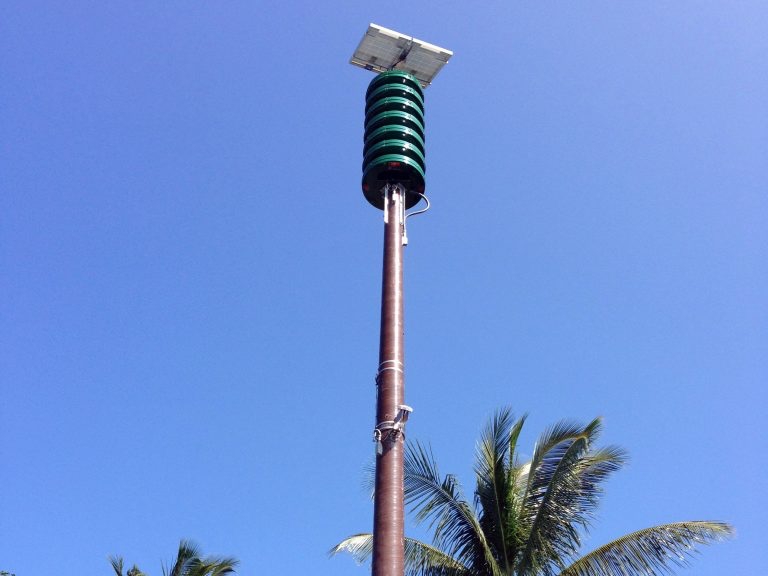 夏威夷茂宜島擁有80座綠色警報塔，不過野火發生時沒有響起引發質疑。（翻攝自dod.hawaii.gov）