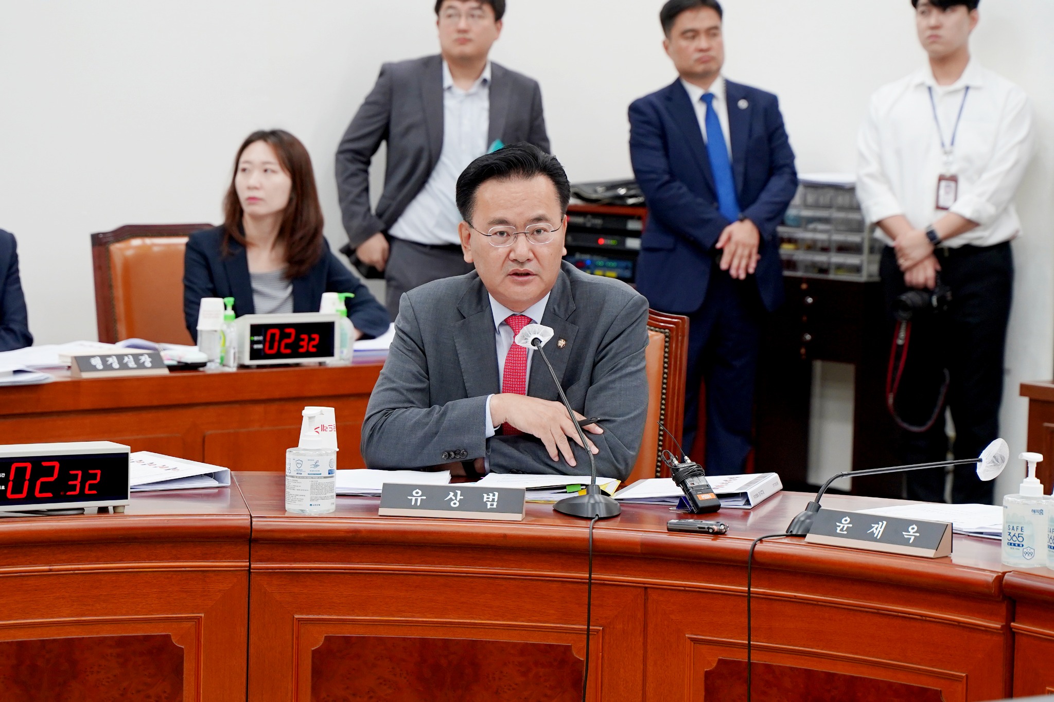 南韓議員劉相凡（圖）轉述國情院說詞，稱有跡象顯示北韓準備發射洲際彈道飛彈。（翻攝自臉書＠유상범）