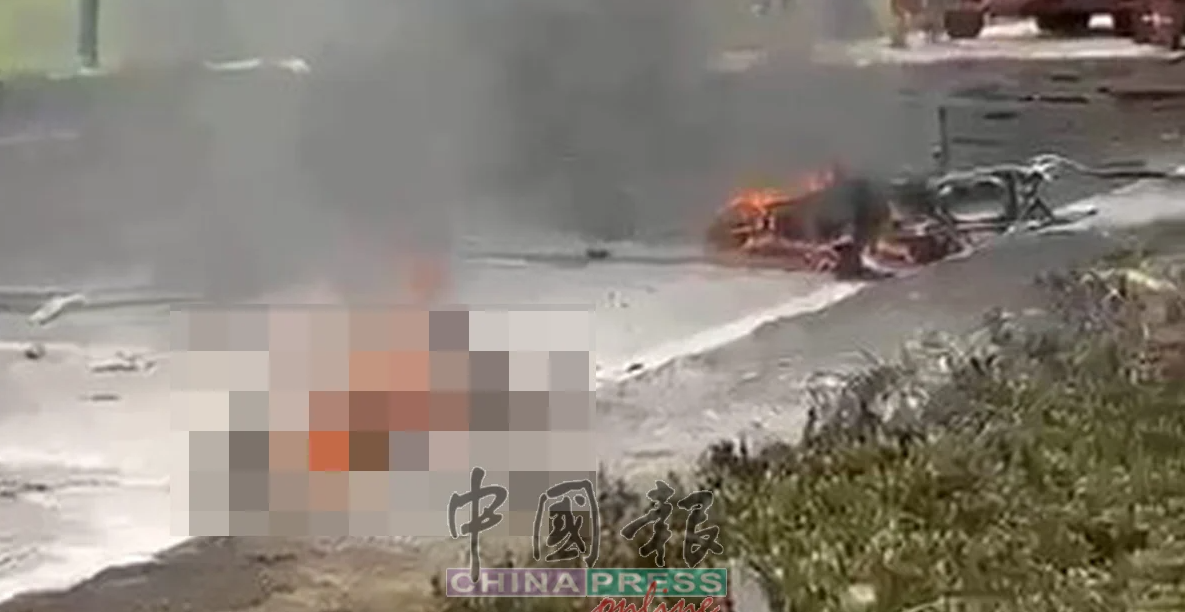 現場發現罹難者遺體。（翻自《中國報》）