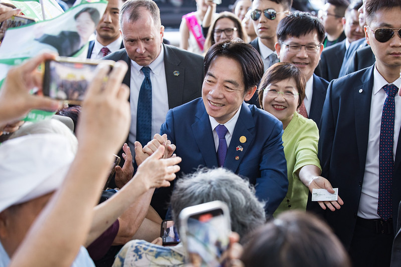 賴清德出訪巴拉圭，途中也過境美國紐約和舊金山。（總統府提供）