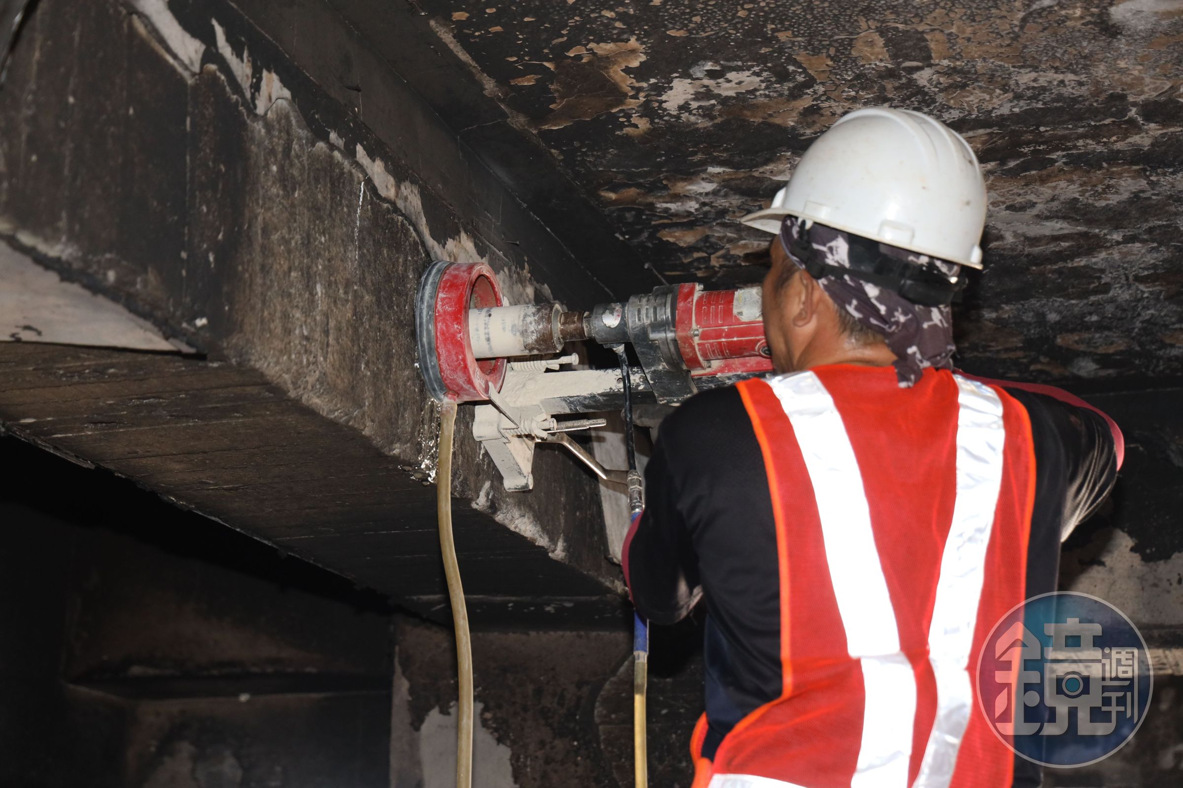 624竹北氣爆建築物結構安全鑑定報告出爐,評估認為受創大樓安全無虞。(新竹縣政府提供)