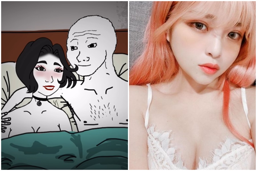 動畫《山道猴子的一生》一曝光，掀起網路高度討論，就連米砂也看中話題性，確定要翻拍「真人版A片」。（翻攝自YouTube、米砂IG）