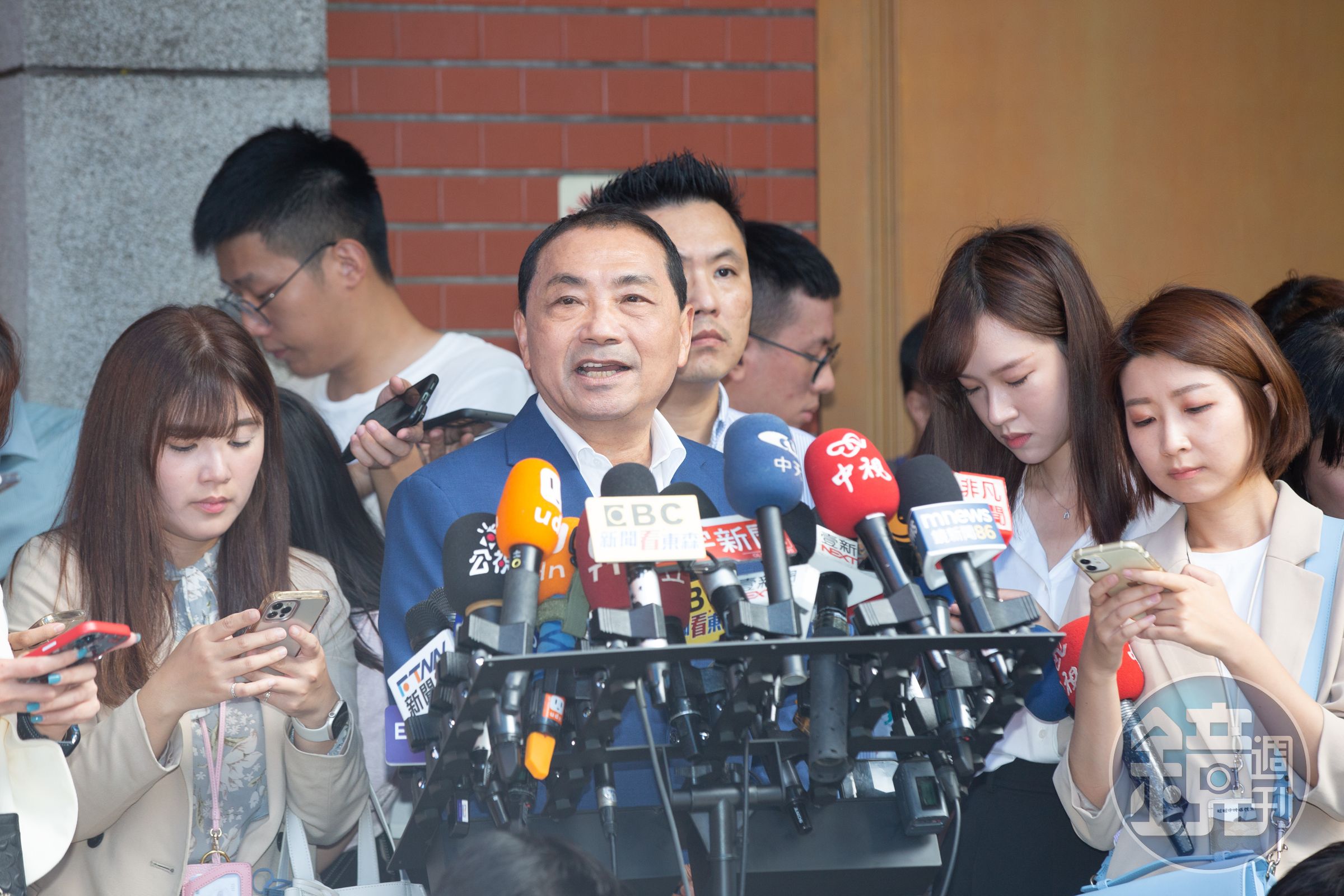 侯友宜（圖）表示曾經親自3次登門拜訪郭台銘，但不得其門而入。（本刊資料照）
