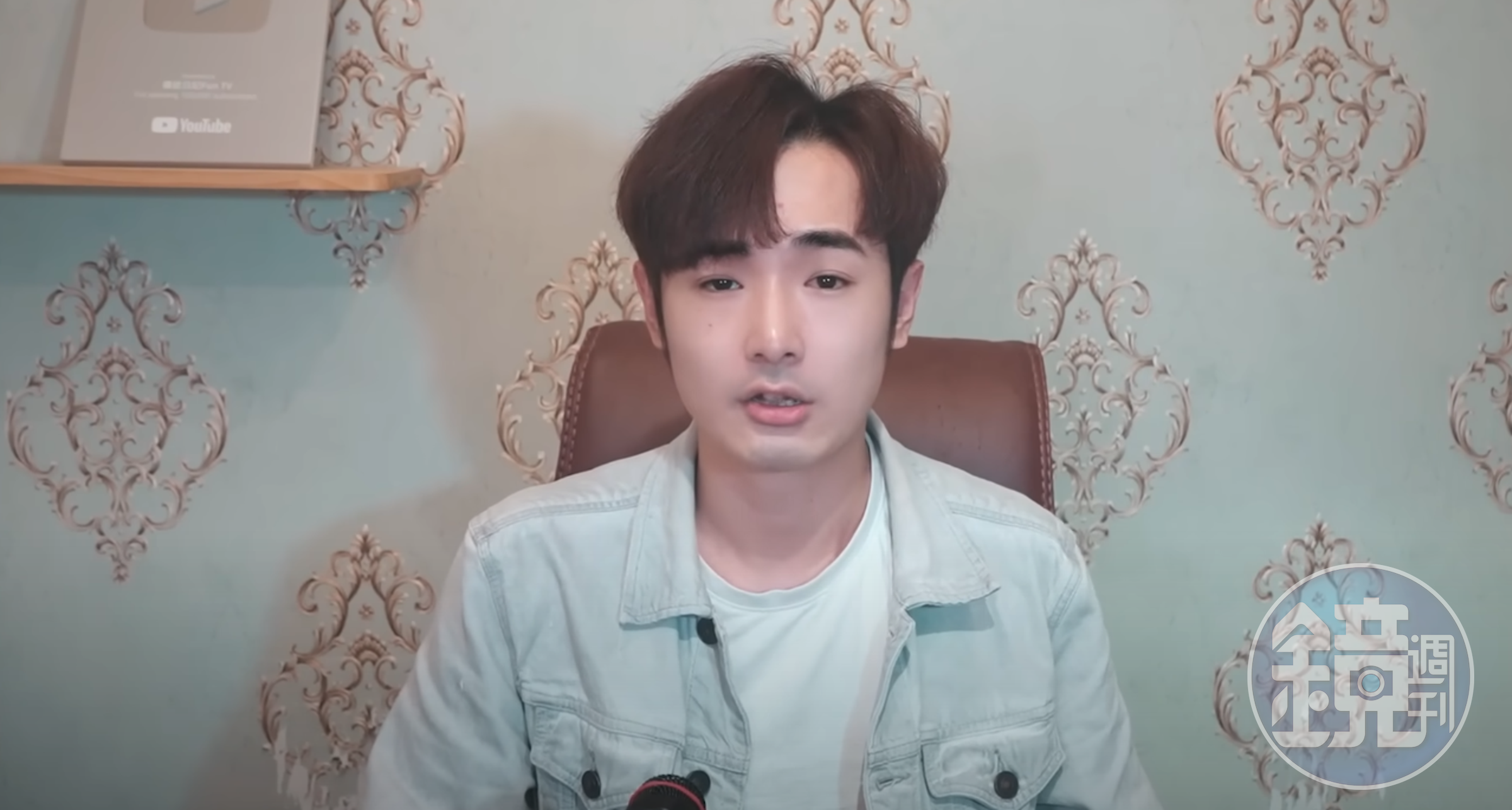 台灣YouTuber八炯揭開Jake的真面目。（截圖自攝徒日記Fun TV頻道）