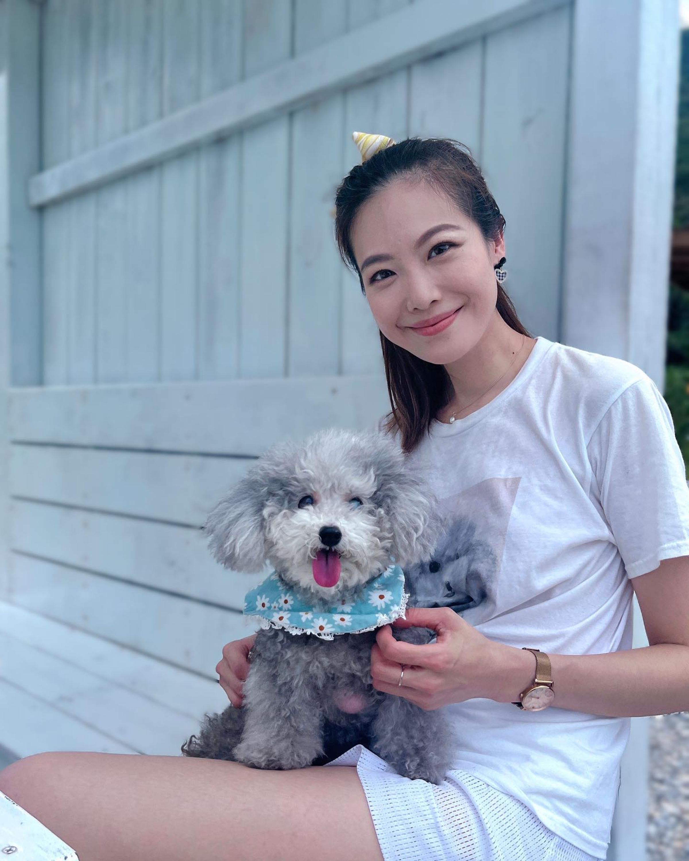 淡出演藝圈的姚采穎,當模特兒時期曾接到2小時55萬的伴遊邀約。(翻攝自姚采穎粉專)