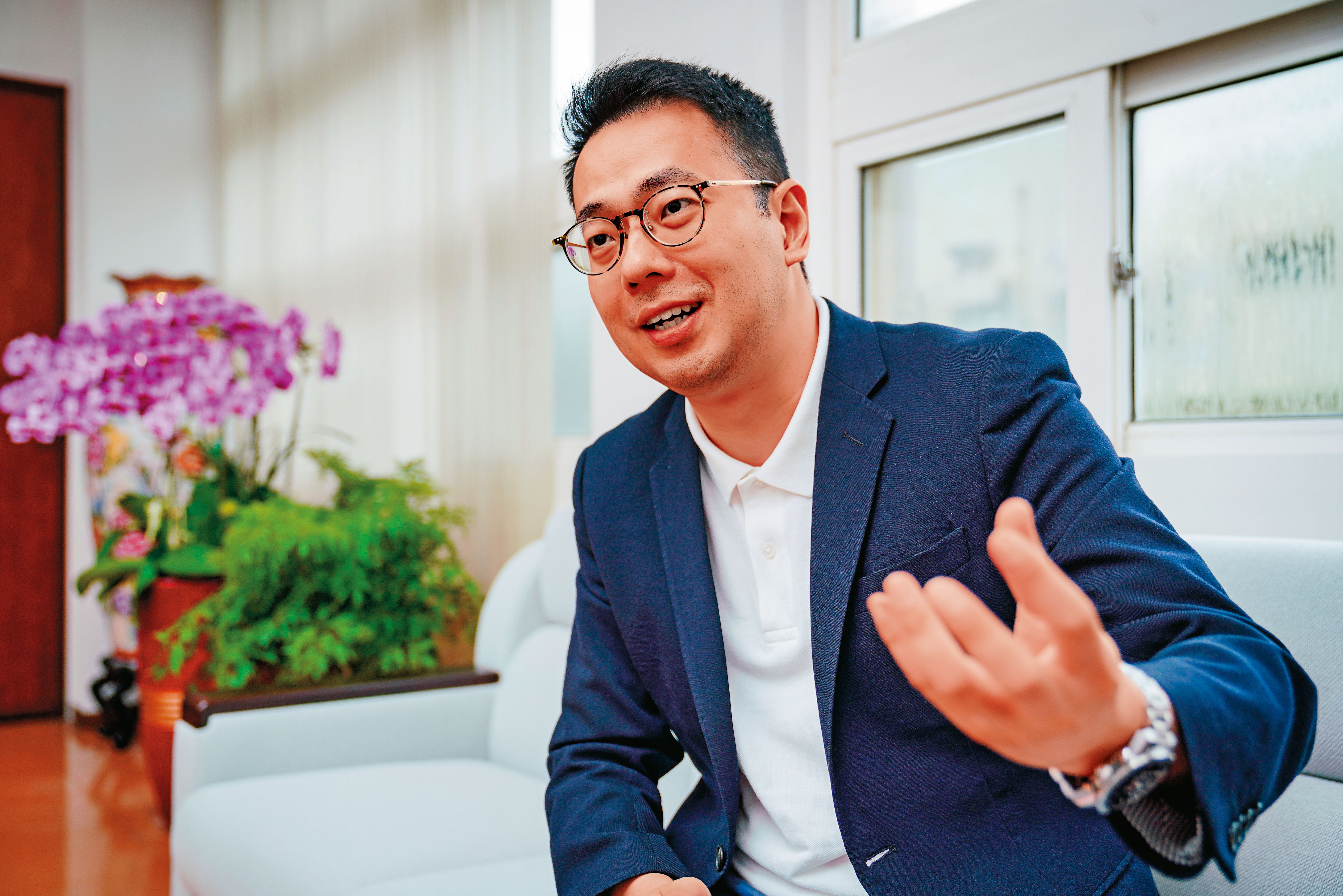 江馥年接任中興電董座後，積極推動氫能事業發展。