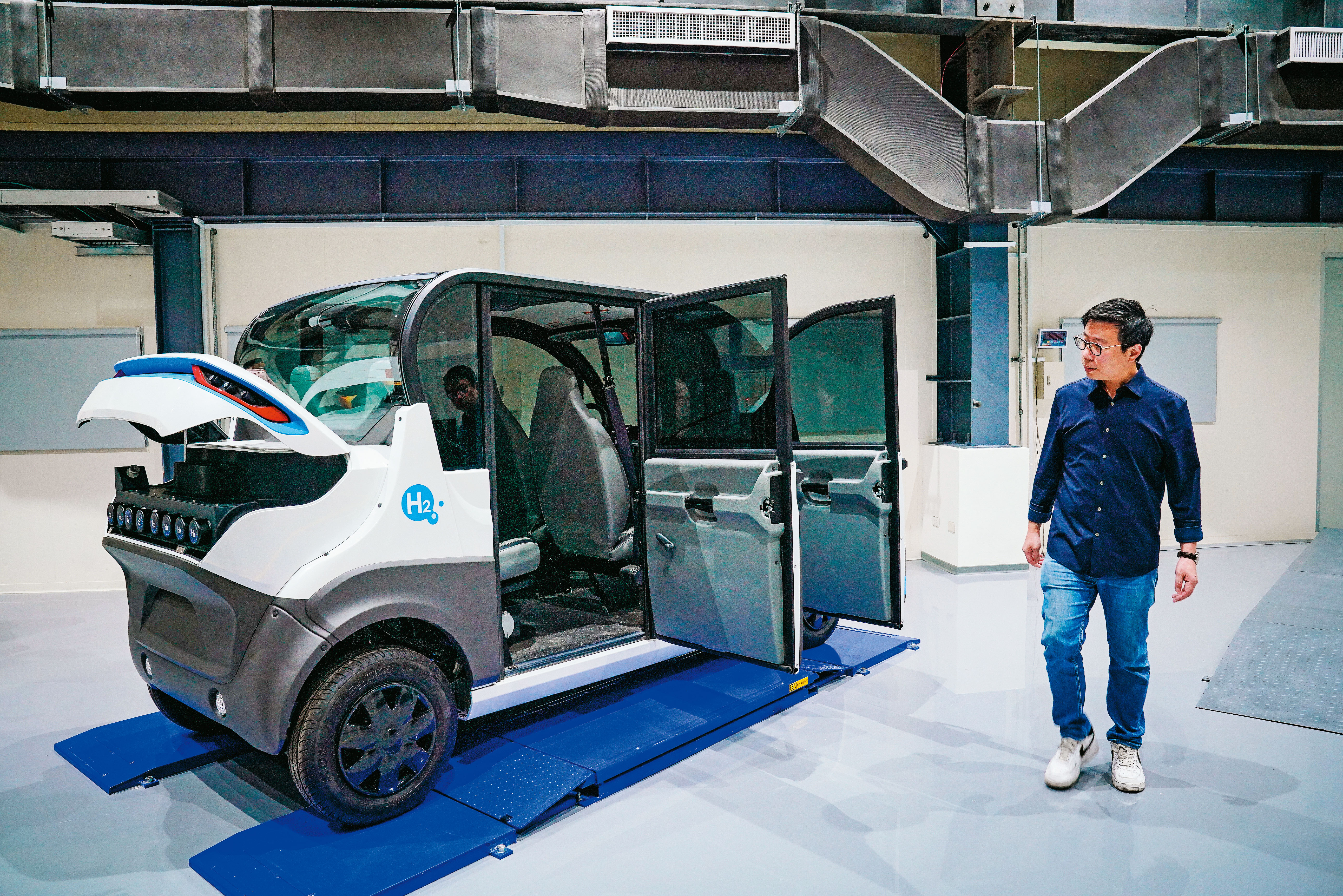 中興電投資氫能15年，公司推出的氫能車準備銷往海外。