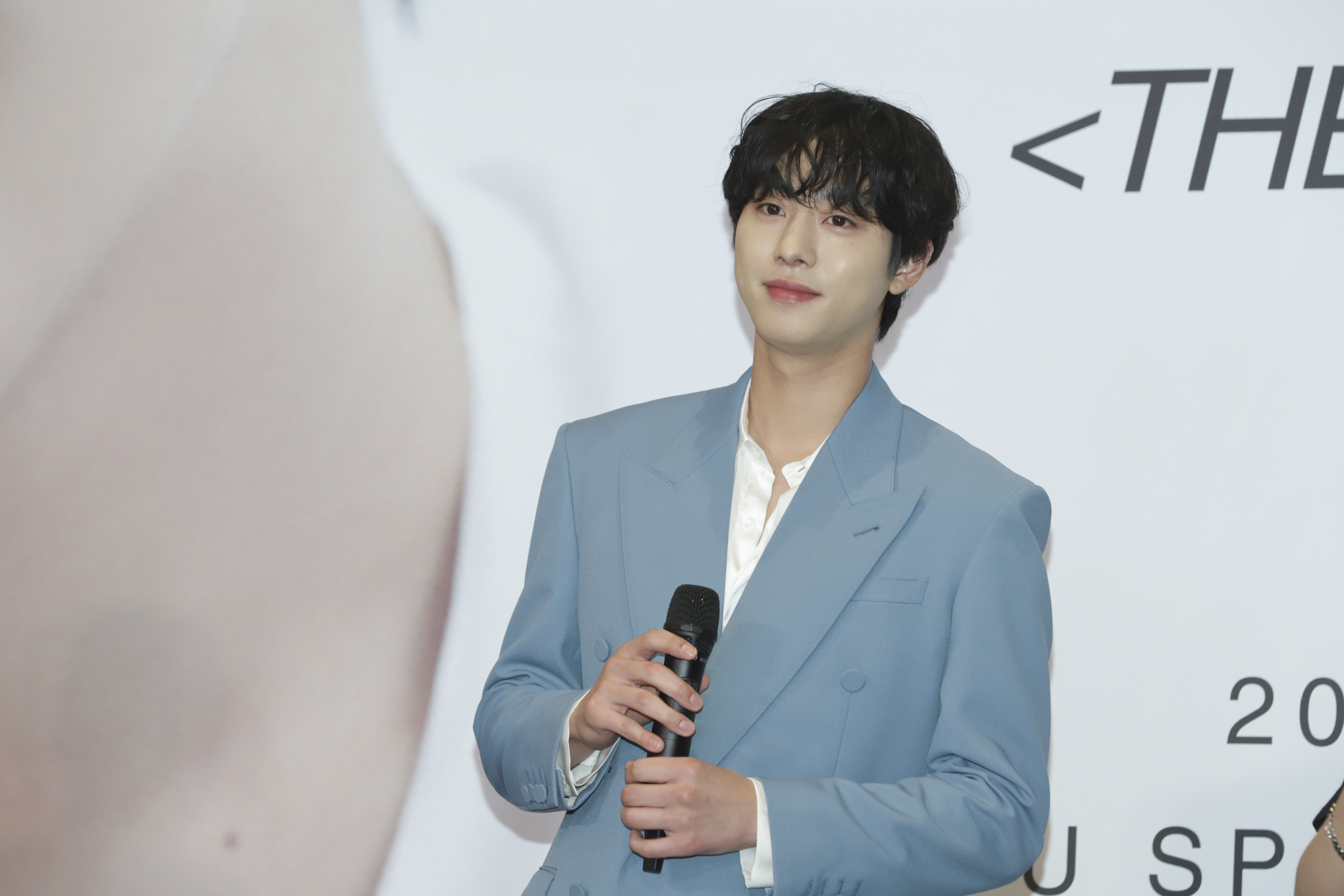 安孝燮昨一抵台就吃了牛肉麵，對金門高粱讚不絕口。