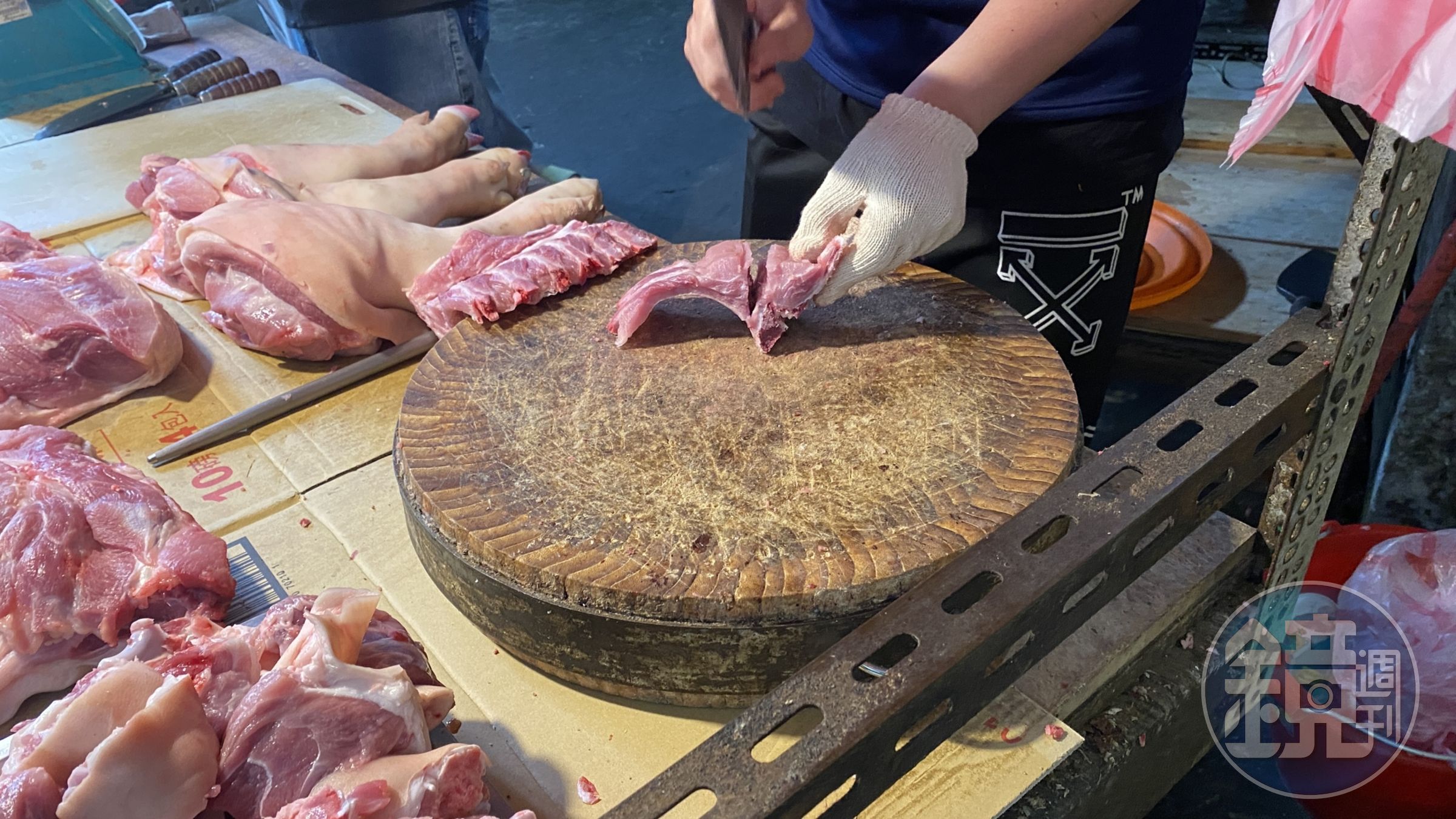 網路流傳肉販提醒少吃梅花肉，農委會澄清梅花肉的肉瘤切除乾淨不影響肉質衛生。（示意圖，photoAC）