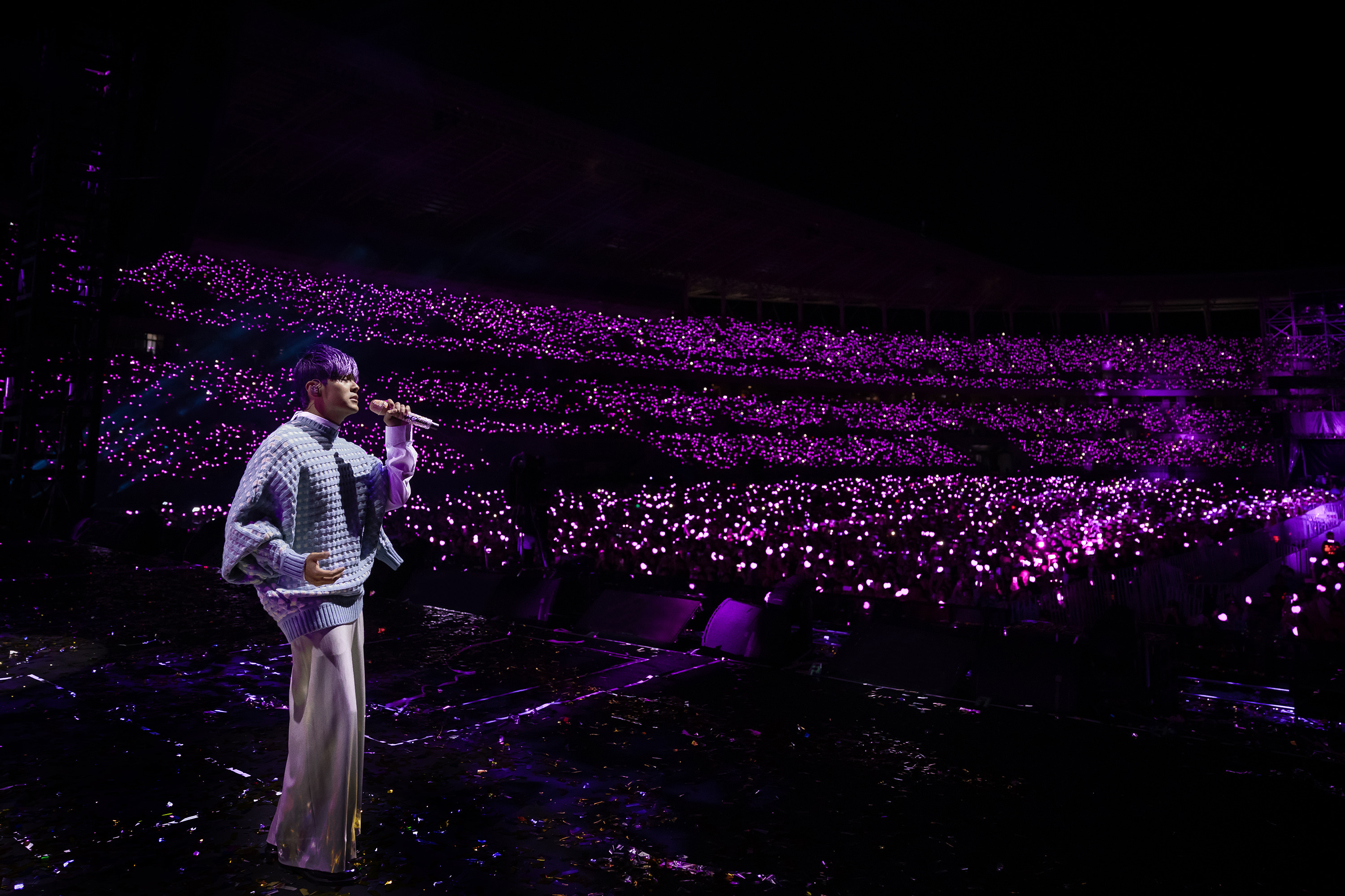 周杰倫《嘉年華》世界巡迴演唱會近日巡迴至呼和浩特。（杰威爾提供）