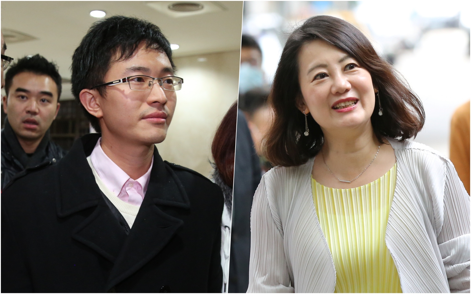 侯漢廷宣布參選士北立委，吳思瑤表示尊重並祝福。（本刊資料照）