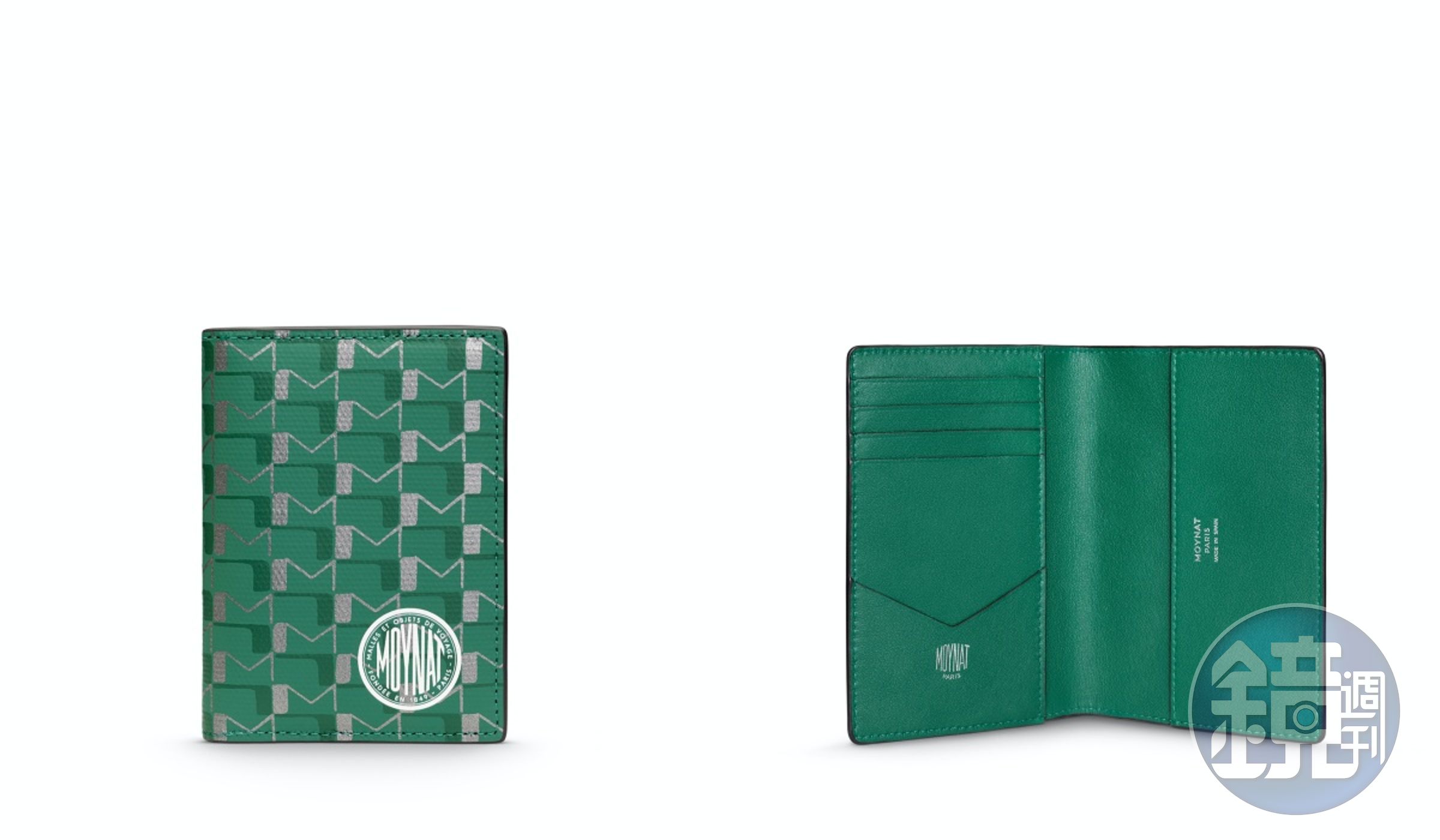 Green Canvas 1920 M monogram護照夾。NT15,000（MOYNAT提供）