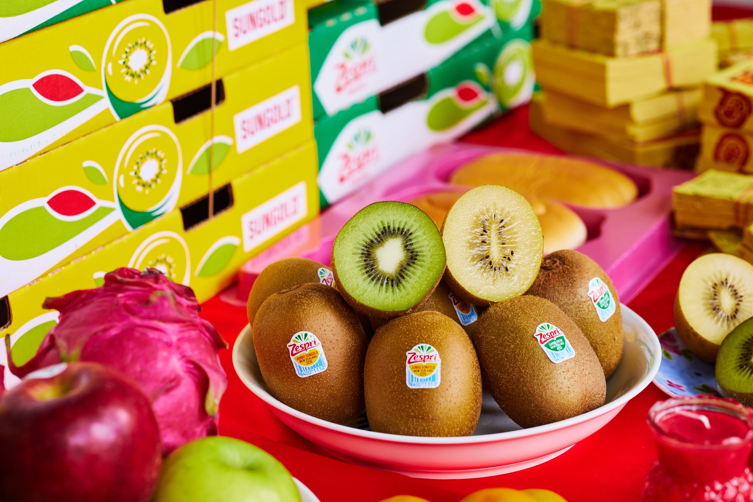 Zespri 奇異果多汁、肉厚、營養價值高!吉利兆頭讓你一天滿滿活力與正能量。