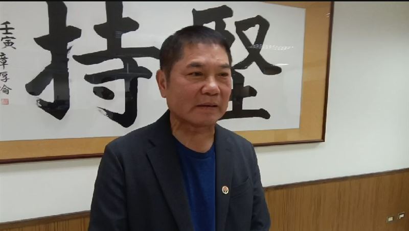 對於徐耀昌宣布退出國民黨，鍾東錦（圖）表示，心痛、遺憾但予以尊重。（翻攝畫面）