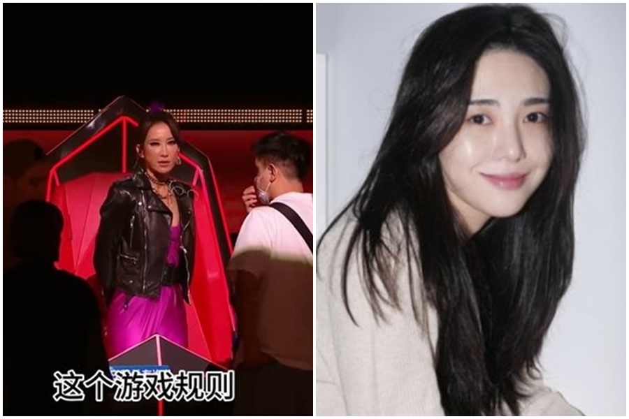 節目《中國好聲音》因李玟登熱搜，怎料，昨AOA前成員珉娥性侵傷疤竟離奇出現在微博熱搜上，讓中國網友撻伐。（翻攝自微博）