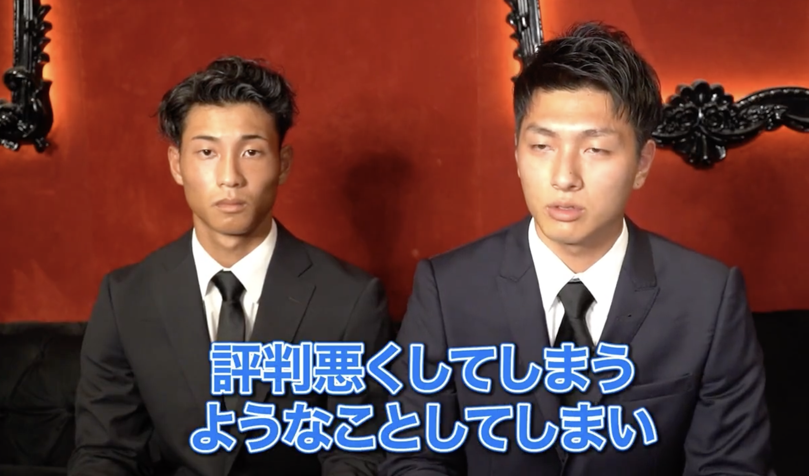 兩名日本男子透過日本YouTuber頻道公開向DJ Soda道歉。(截圖自YouTube)