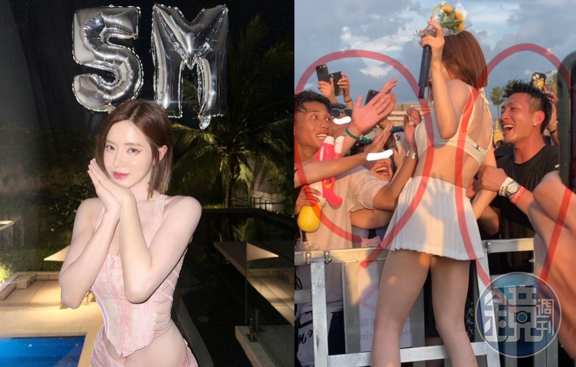 DJ Soda在IG自爆6歲曾遭闖空門強盜性侵，日前在音樂節襲胸的兩名男子已主動自首。（網路圖片）