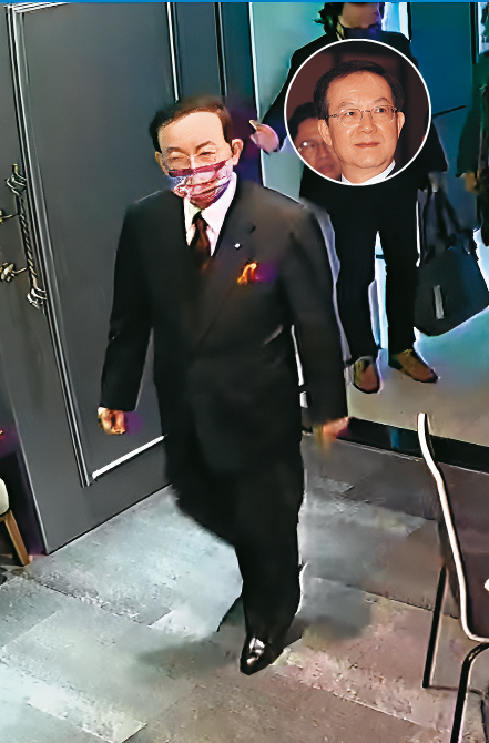 前司法院副院長城仲模(圖)去年3月至律師事務所關心海濤案談判,全程不發一語。
