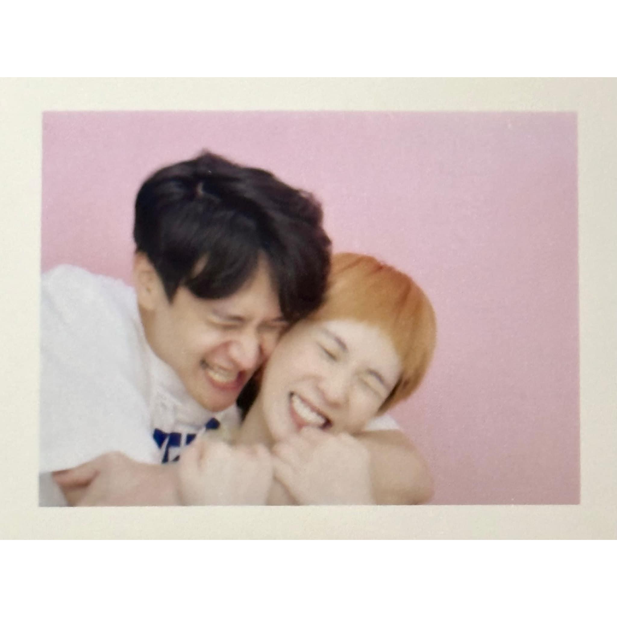 孫可芳臉書宣布和劉冠廷結婚。（ 翻攝孫可芳臉書 ）